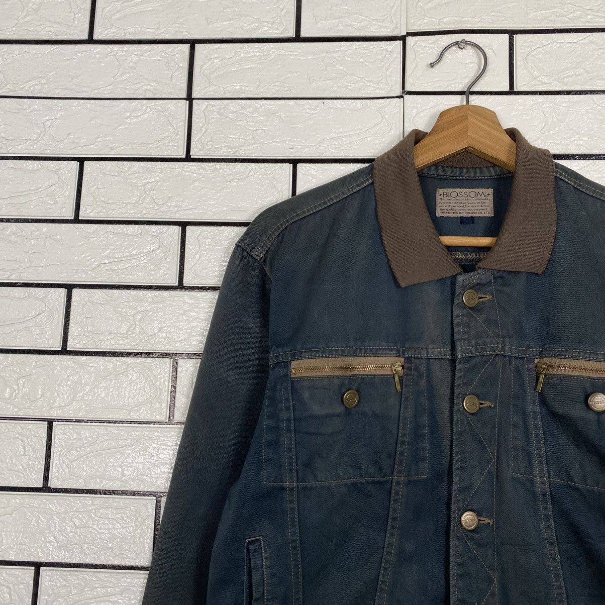 Issey Miyake 🔥CROPPED HUNTING JACKET BUTTON BLOSSOM DUCK CANVAS Size US M / EU 48-50 / 2 - 7 Thumbnail