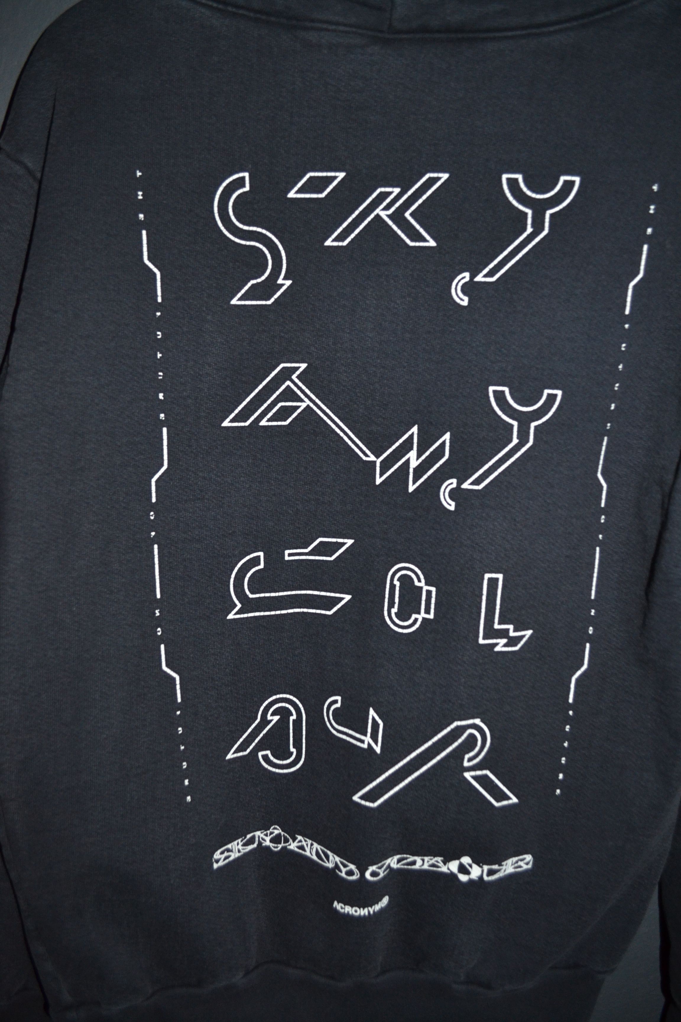 Acronym Acronym ROG FIS9-RS Hoodie S Cotton Hooded Sweatshirt Size US S / EU 44-46 / 1 - 7 Thumbnail