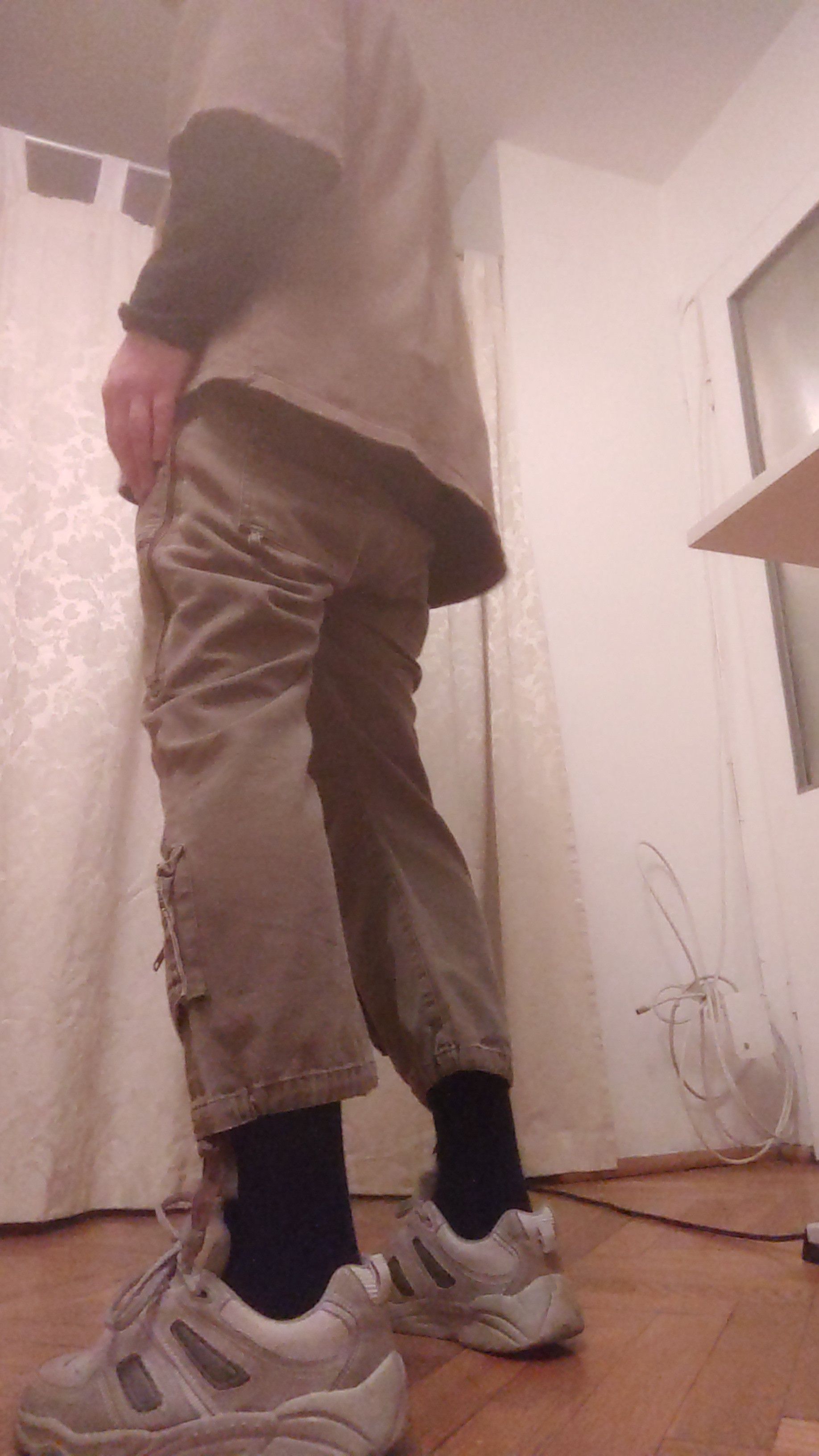 Japanese Brand × Vintage Detailed Cargo Pants Flared Hacker opium y2k Baggy Bootcut Size US 31 - 9 Thumbnail