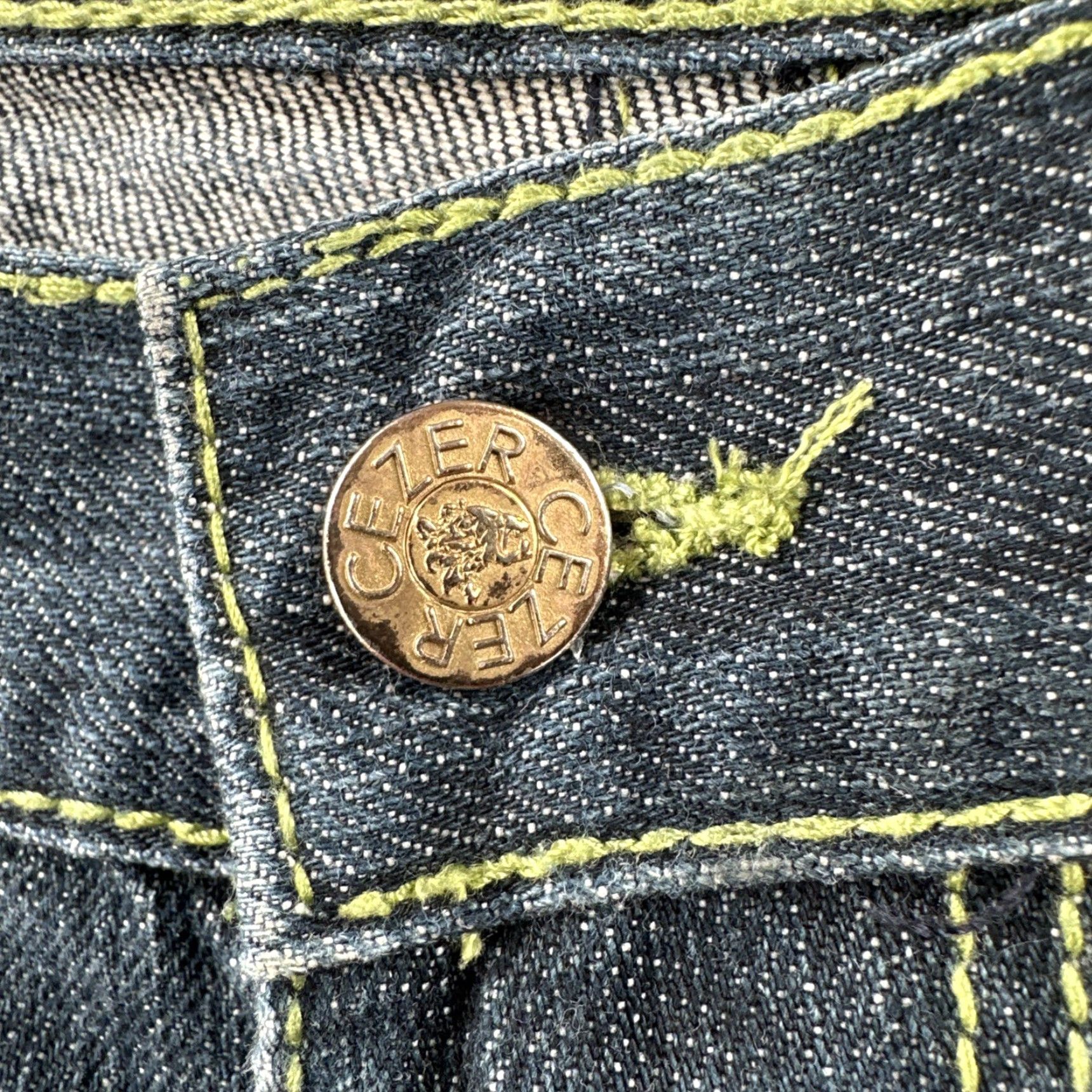 Denime VINTAGE Cezer Mend Denim Jeans Shirt? Size US 38 / EU 54 - 7 Thumbnail