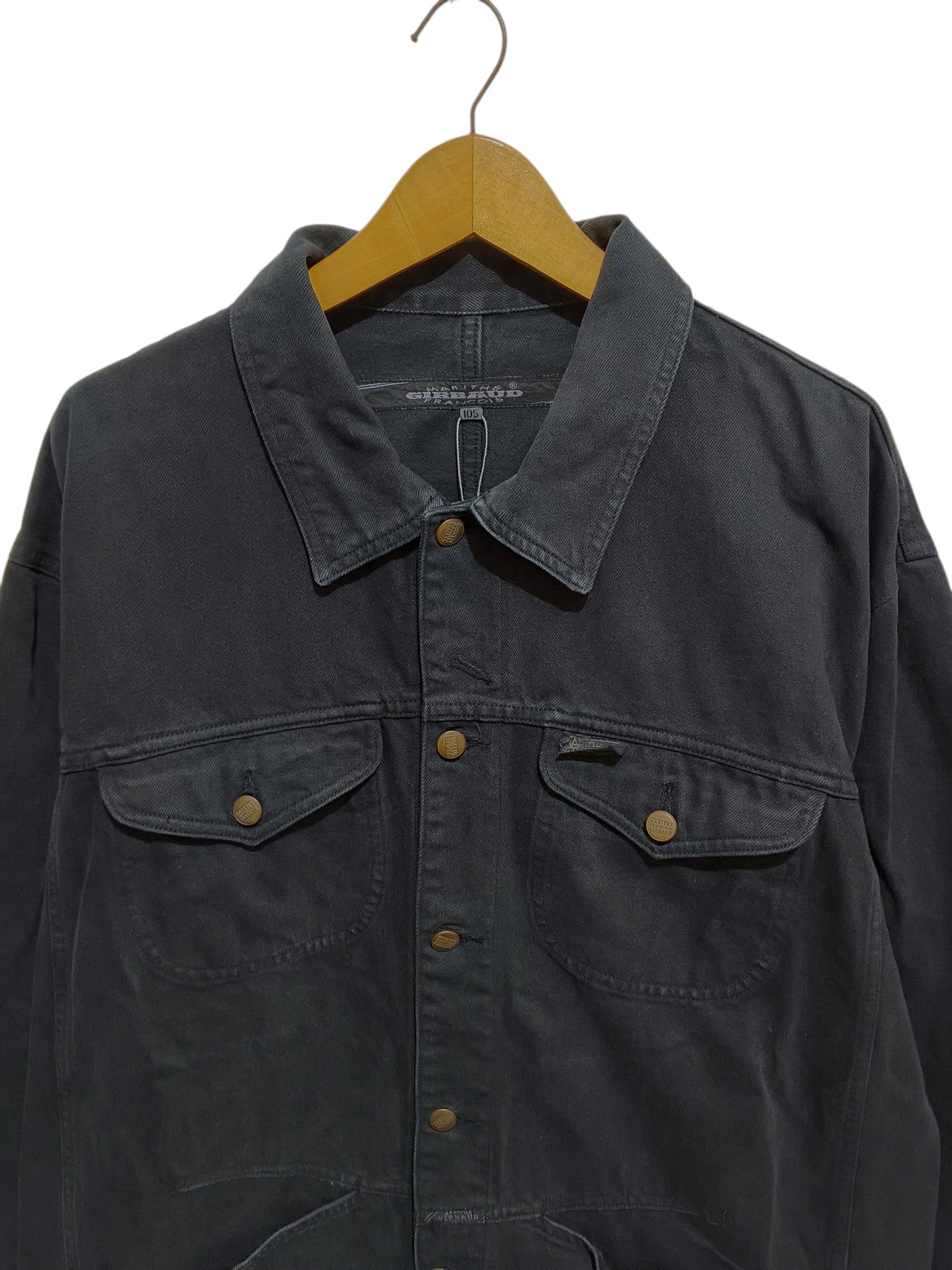 Marithe + Francois Girbaud MARITHE FRANCOIS GIRBOUD STONE WASH DENIM JACKET Size US XXL / EU 58 / 5 - 2 Thumbnail