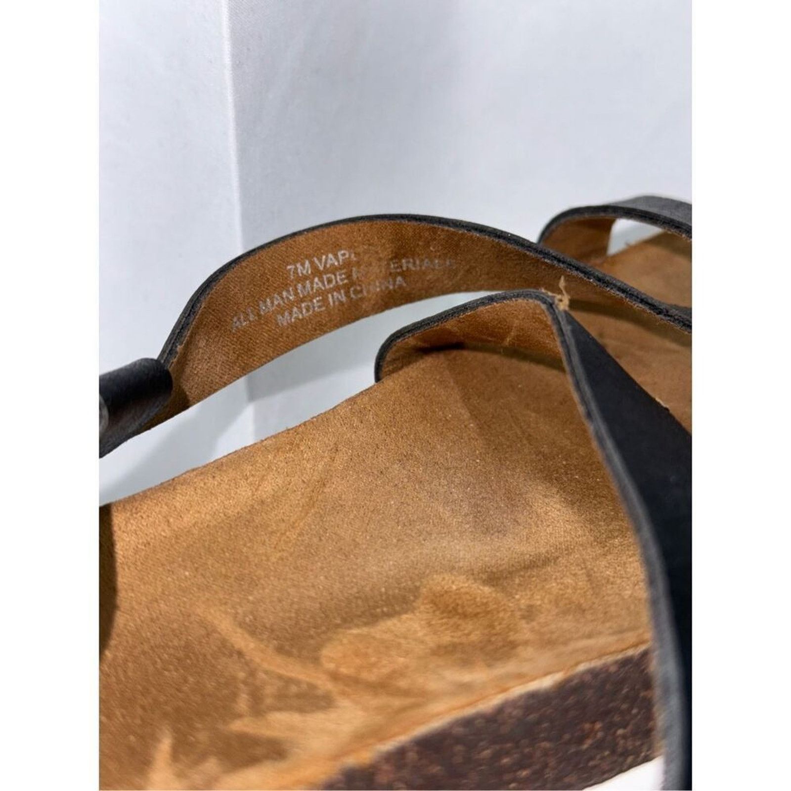 Other Crown Vintage Black Strappy Sandals | Sz 7M Size US 7 / IT 37 - 4 Thumbnail