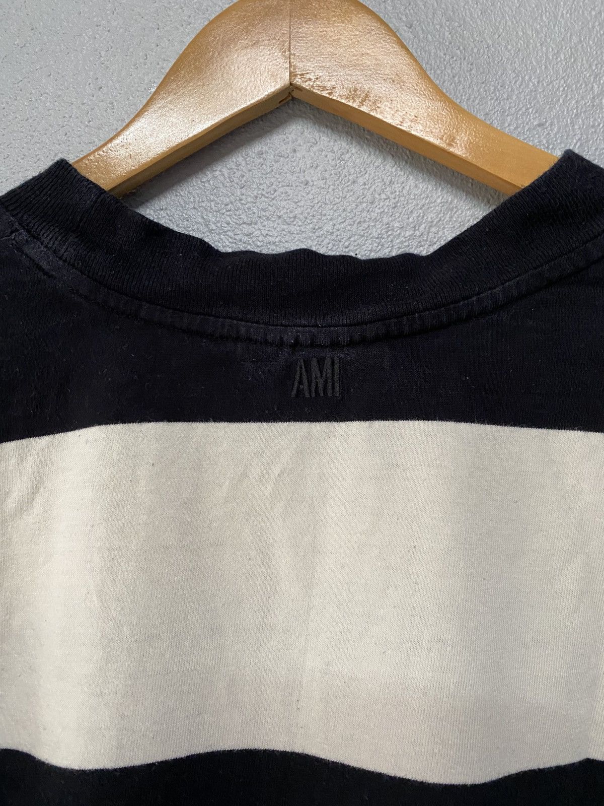 AMI Ami alexandre mattiussi stripe longslevve tshirt Size US L / EU 52-54 / 3 - 5 Thumbnail