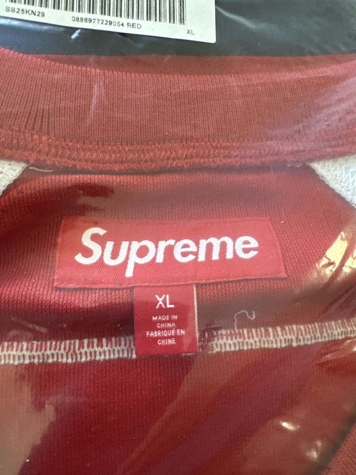 Supreme Supreme Rhinestone Hockey Jersey ss25 Size US XL / EU 56 / 4 - 4 Thumbnail