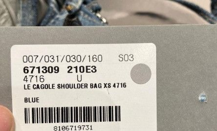 Balenciaga o1mt1gz0924 Size: OS / Le Cagole XS Shoulder Bag BB Monogram Size ONE SIZE - 8 Thumbnail