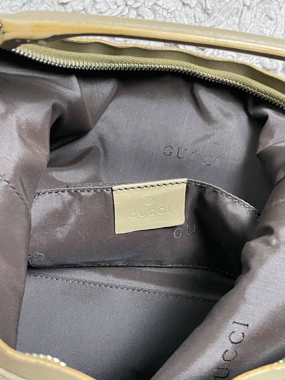 Gucci × Vintage Gucci Vntg Handbag Luxury Brand Old Money Style Size ONE SIZE - 8 Thumbnail