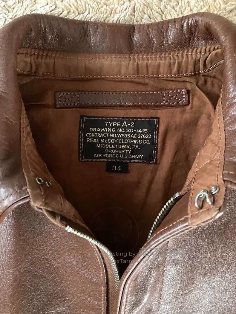 The Real McCoy's The Real McCoys A2 jacket Size US XXS / EU 40 - 4 Thumbnail