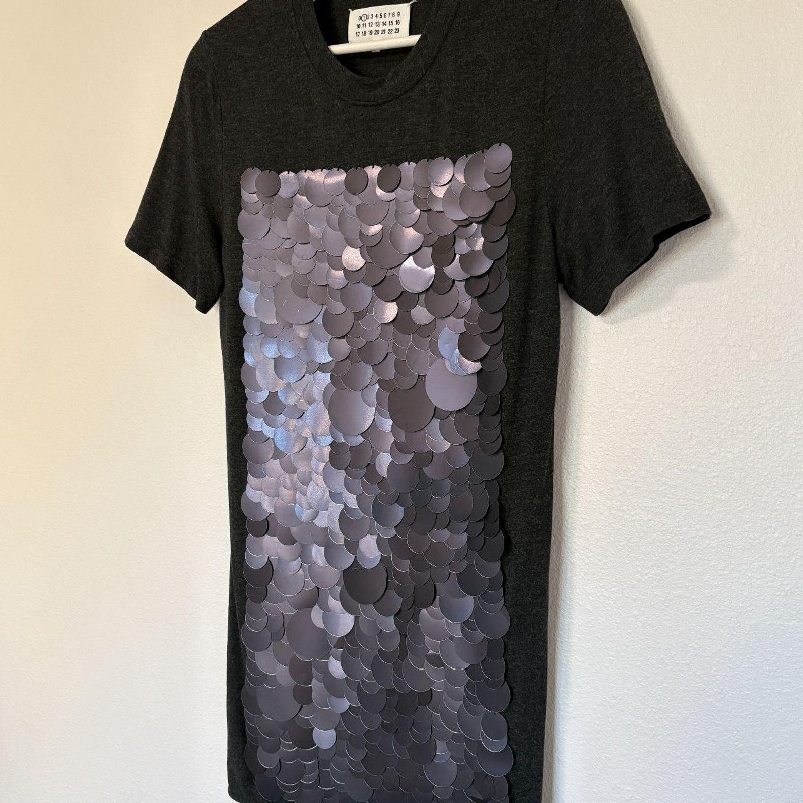 Maison Margiela Mini Dress Shirt with Sequins L Size US L / EU 52-54 / 3 - 2 Thumbnail