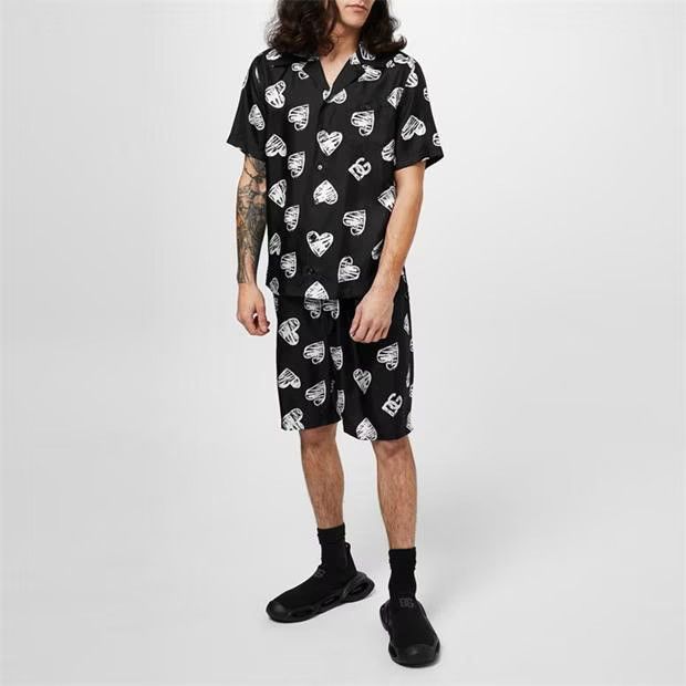 o1g2r1mq0324 Shorts in Black & White