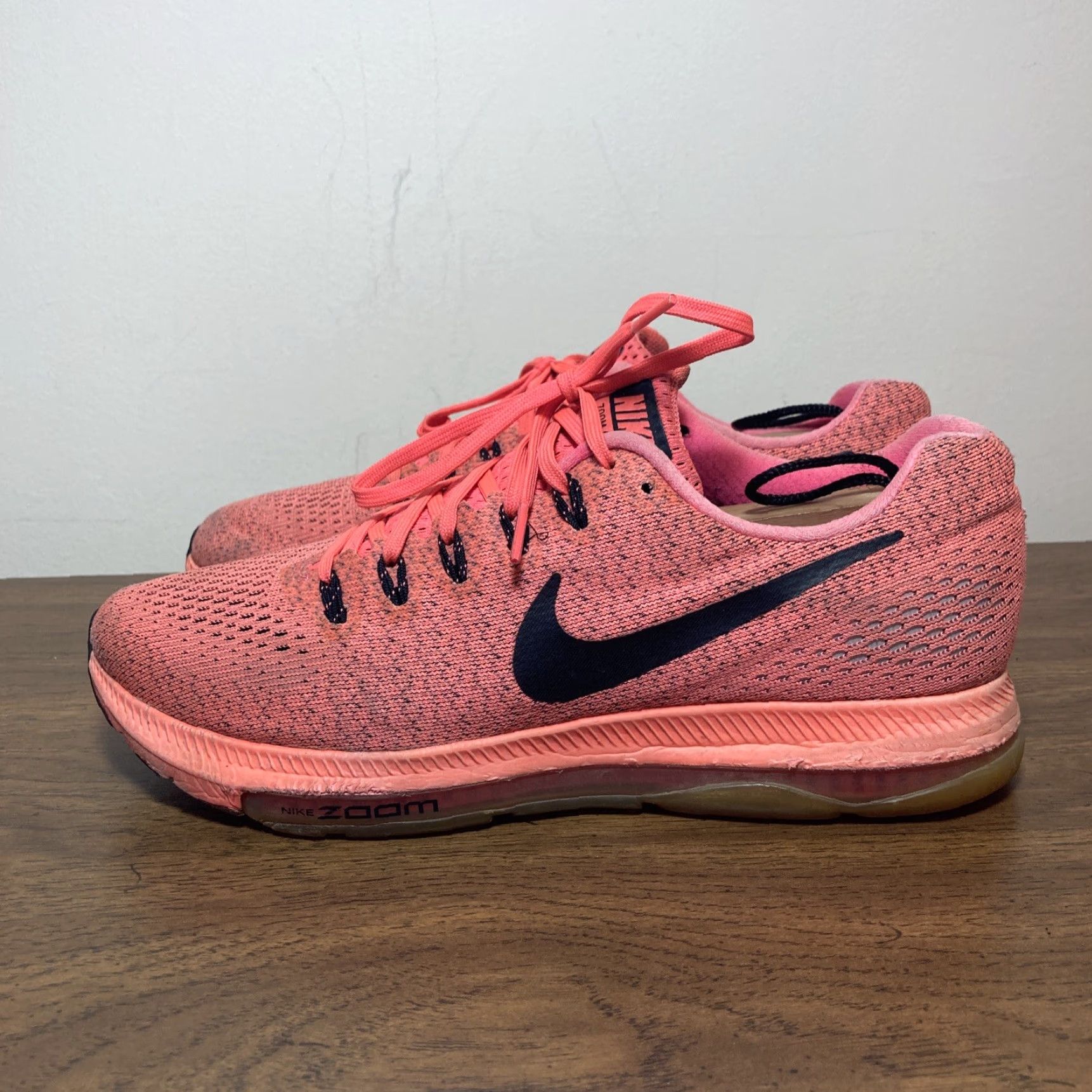 Nike Nike Zoom All Out Low Womens Sneakers 9 Pink Hot Punch 878671 601 Running Trainers Shoes NikeRun Size US 9 / IT 39 - 4 Thumbnail