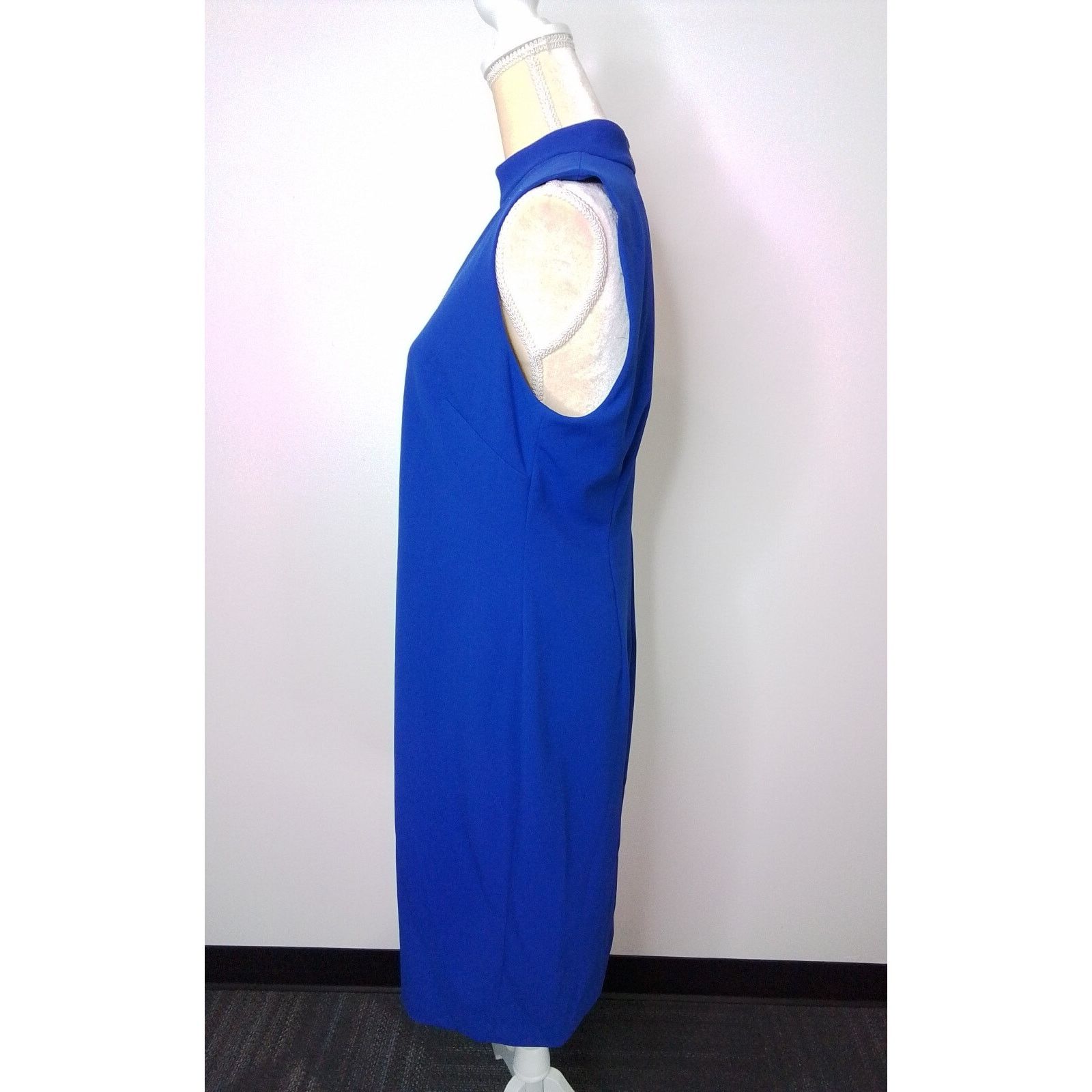 Calvin Klein Calvin Klein Dress Women's 12 Blue NWT #W2740 Size XL / US 12-14 / IT 48-50 - 4 Thumbnail