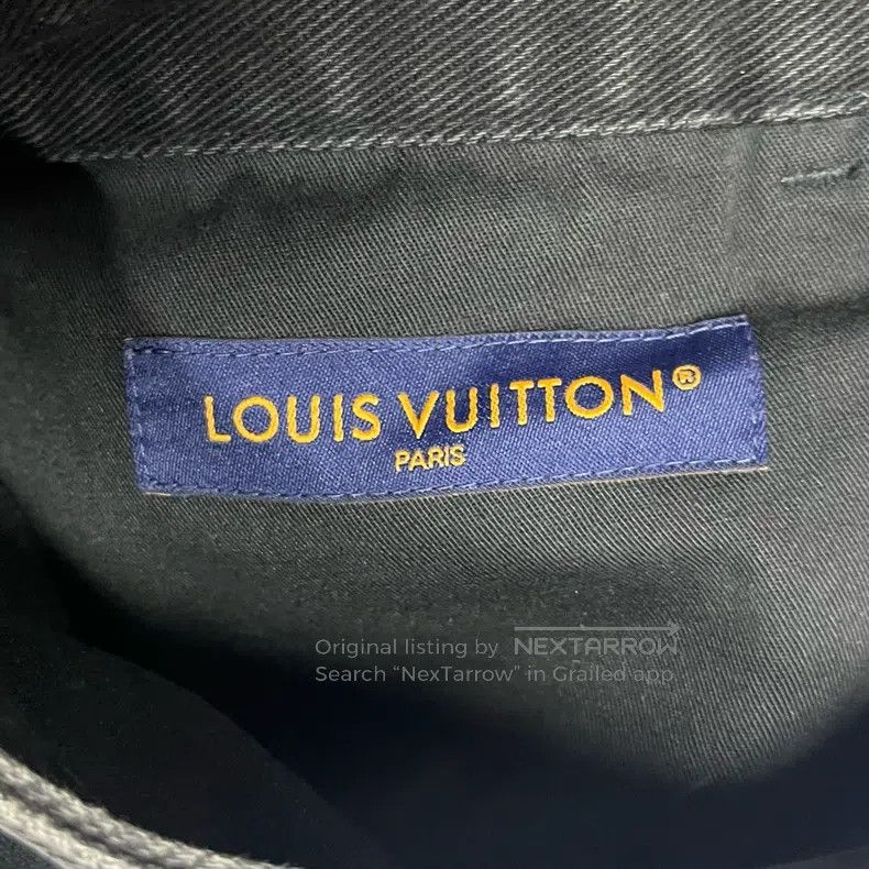 Louis Vuitton Louis Vuitton Black monogrammed pocket distressed casual j Size US 29 - 6 Thumbnail