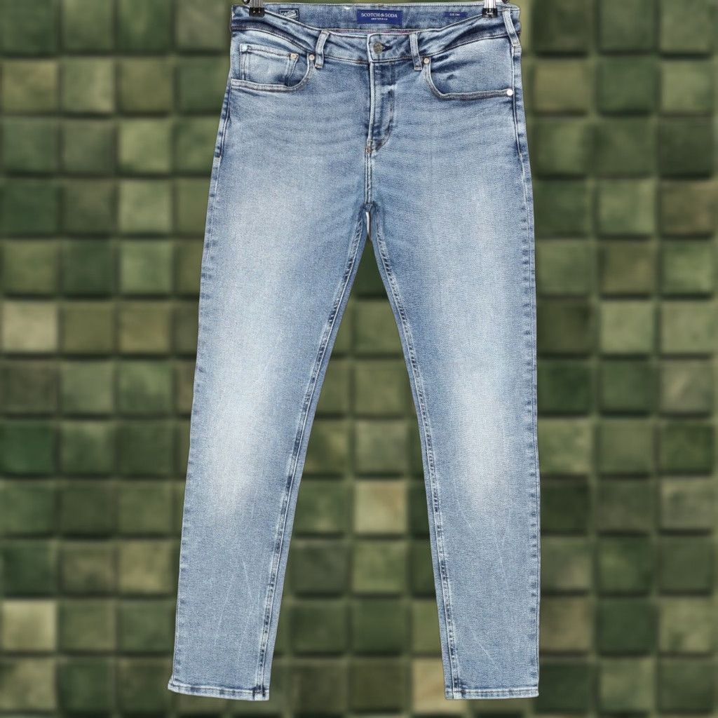 Scotch & Soda VINTAGE SCOTCH & SODA SKIM Skinny Fit Stretch Jeans Men W34 L32 DZ6326 Size US 34 / EU 50 - 1 Thumbnail