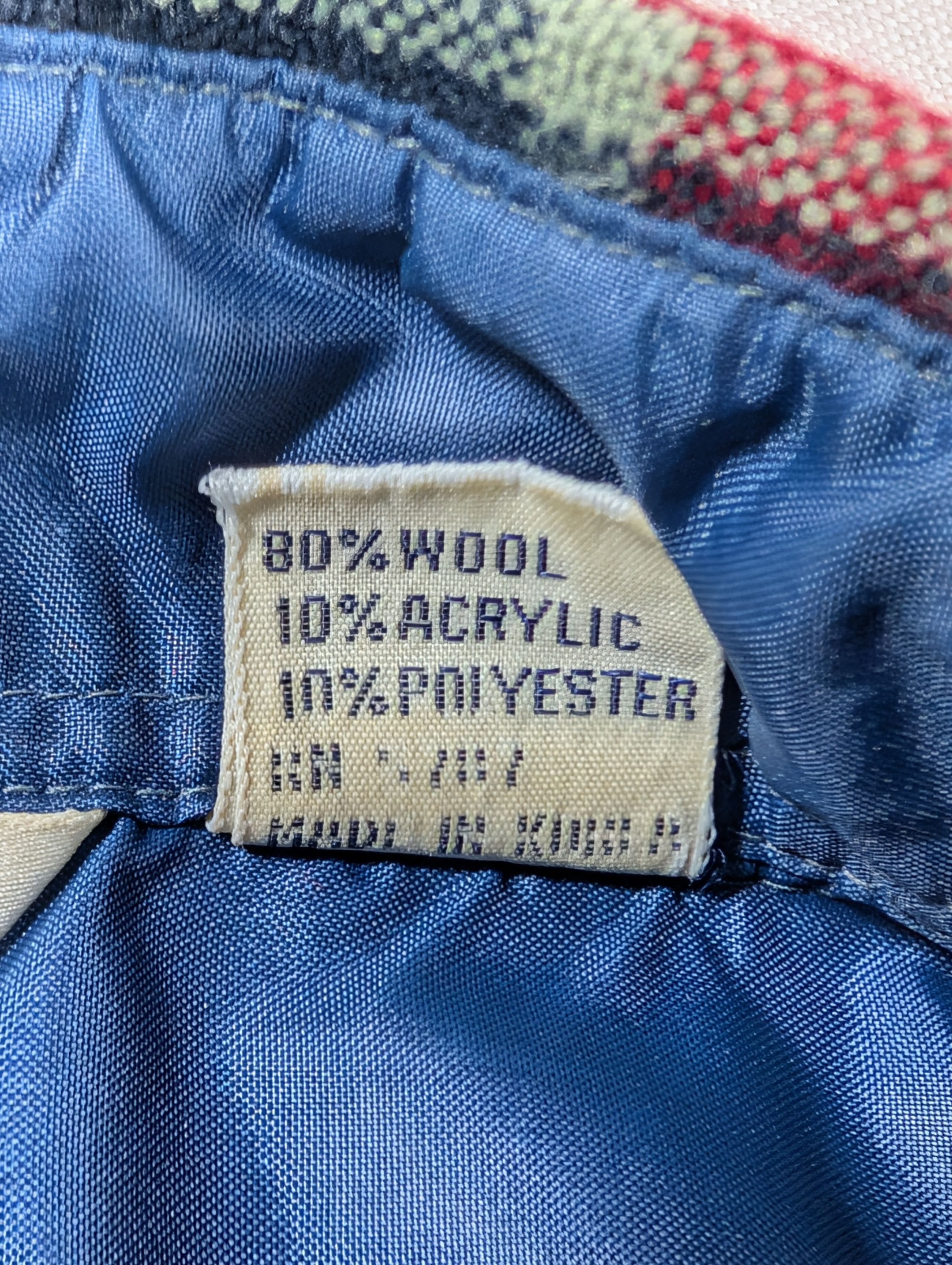 Ralph Lauren Rare Vintage Polo Ralph Lauren Shacket Wool Plaid Korea 80s Size US L / EU 52-54 / 3 - 7 Thumbnail