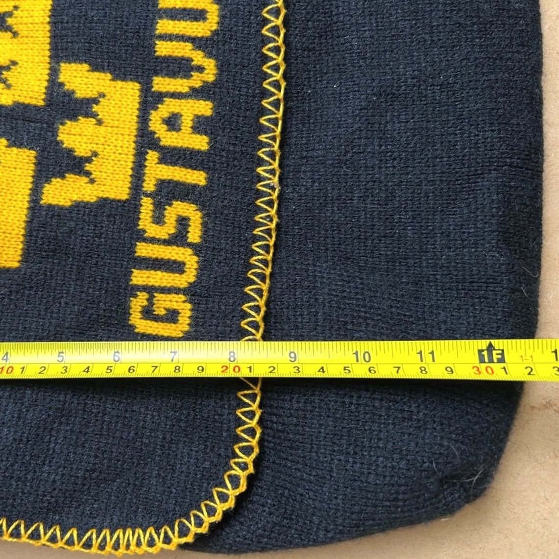Vintage Bemidji Woolen Mills Gustavus Knitted Messenger Bag Wool Blue Womens Size ONE SIZE - 5 Thumbnail