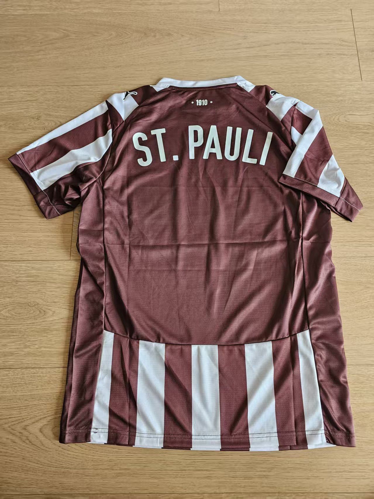 Other 2025 26 St. Pauli Jersey Home Size US XXL / EU 58 / 5 - 2 Thumbnail