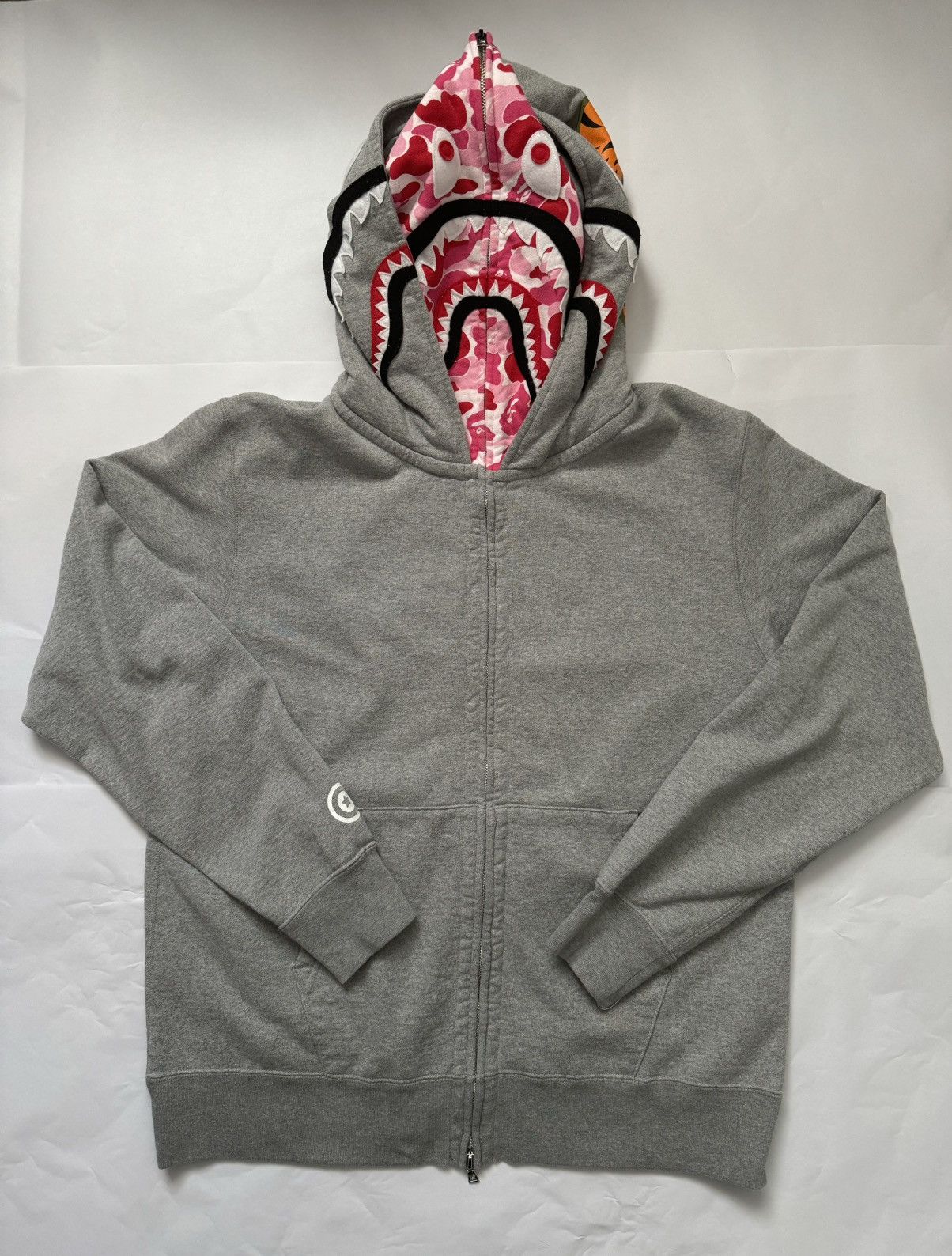 ABC CAMO SHARK FULL ZIP HOODIE MENS – us.bape.com