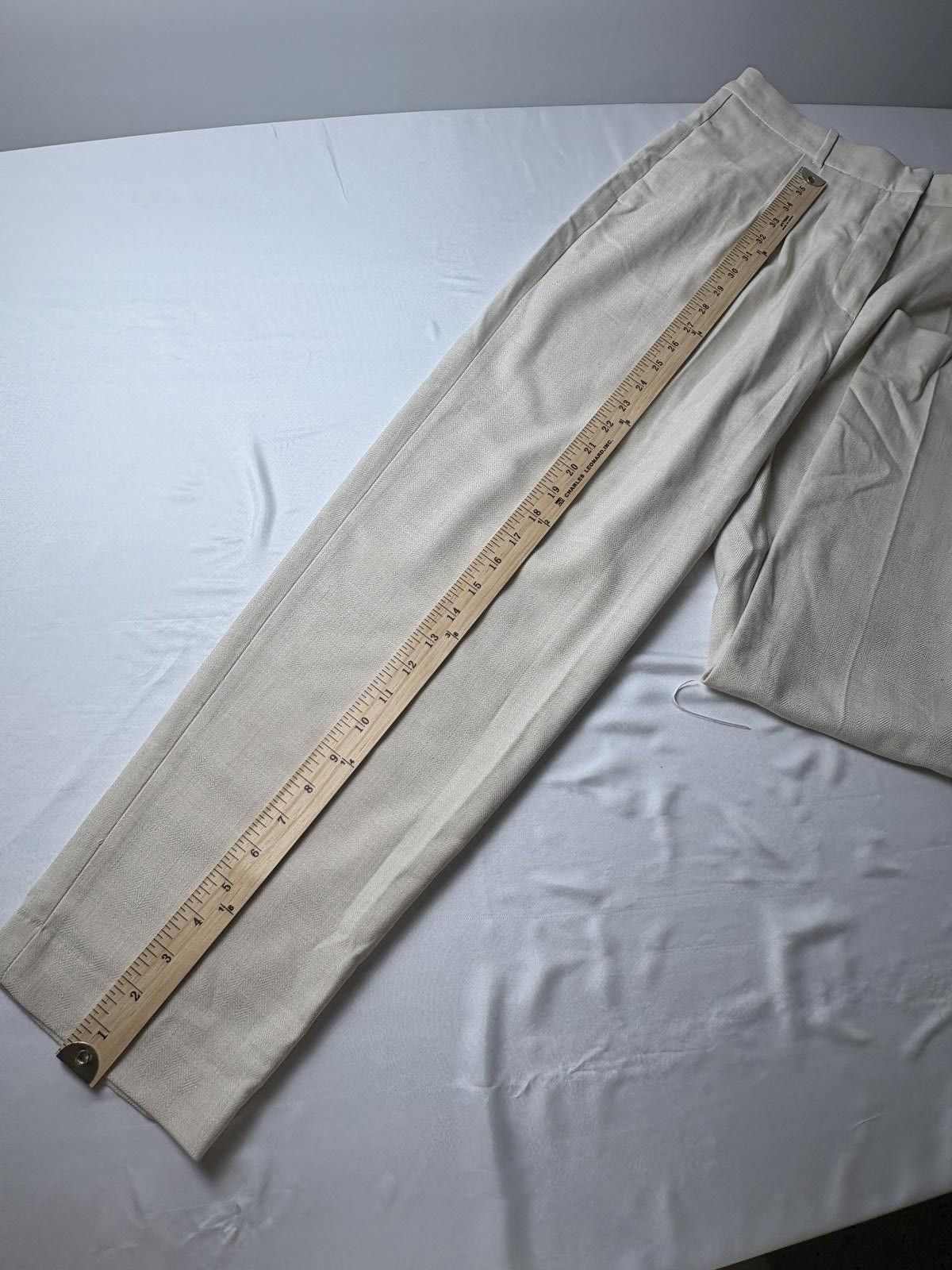 H&M H&M Beige dress pants - size 8 Size 30" / US 8 / IT 44 - 6 Thumbnail