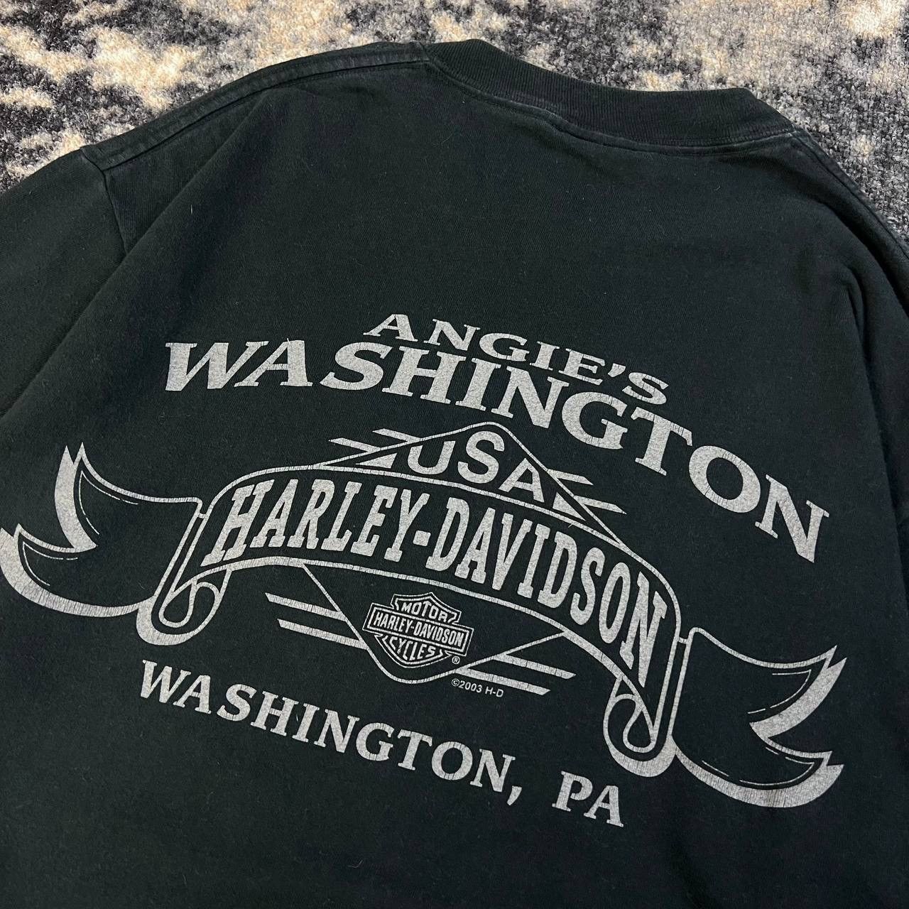 Harley Davidson Harley Davidson Vintage 2003-04 Big Logo T-Shirt 1TS41 Size US S / EU 44-46 / 1 - 7 Thumbnail