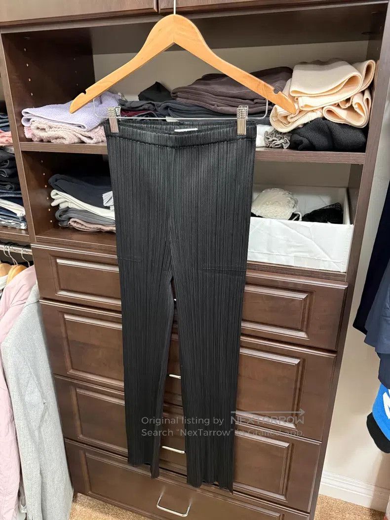 Issey Miyake Issey Miyake size:3 Black Pants Size 31" - 1 Thumbnail