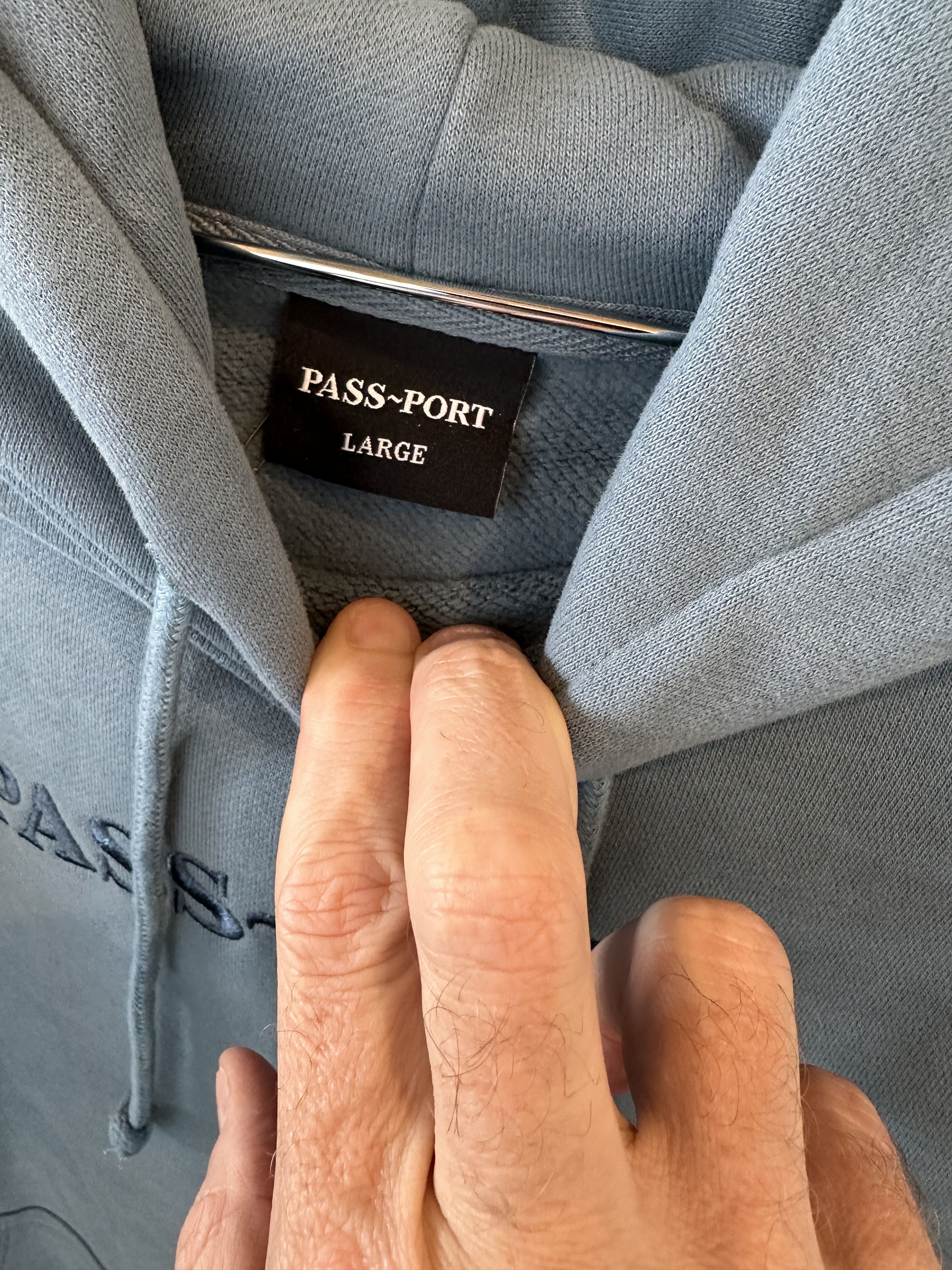 Passport PASS~PORT Official Organic Hooded Fleece size L Size US L / EU 52-54 / 3 - 3 Thumbnail