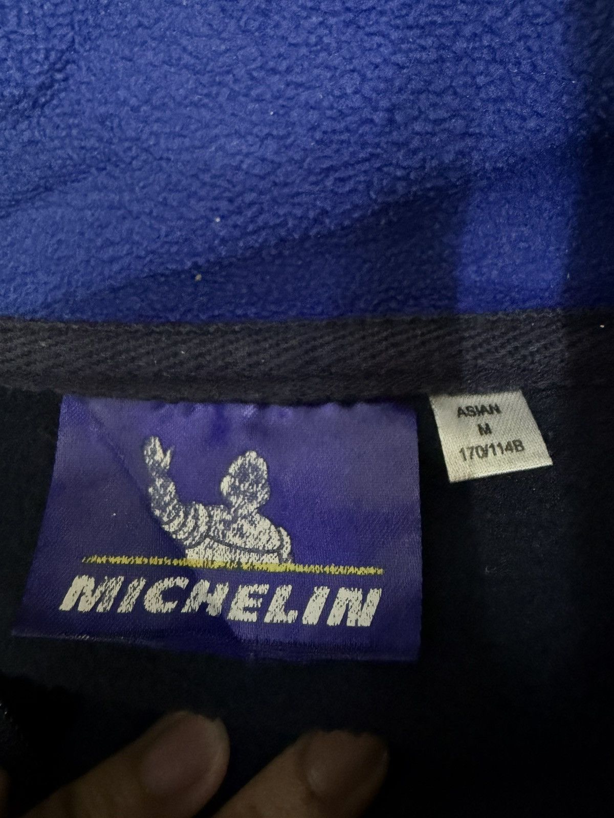 Japanese Brand Vintage Michelin Zipper Ups Jacket Size US L / EU 52-54 / 3 - 9 Thumbnail