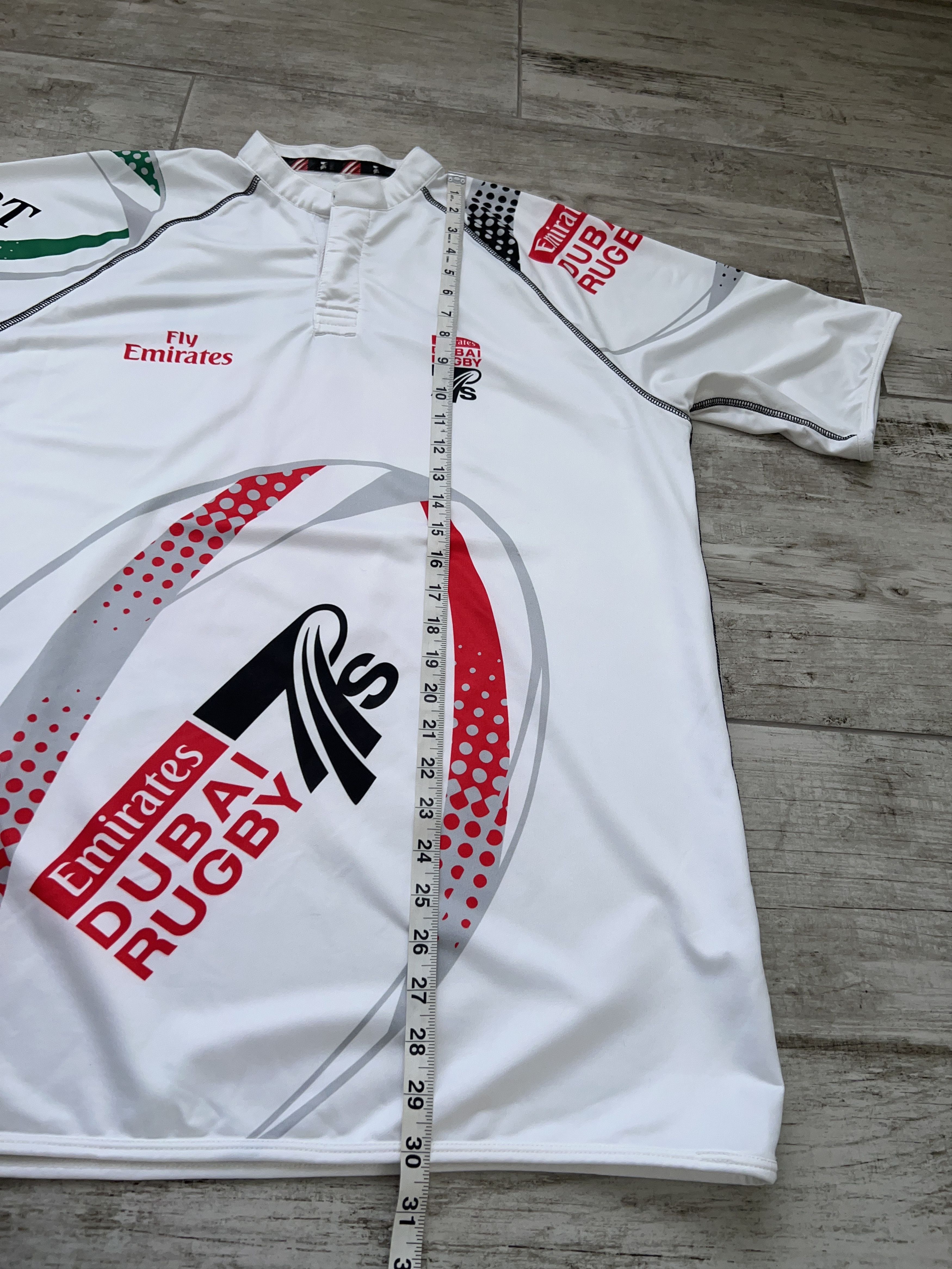 Other Mens Gilbert Fly Emirates Dubai 7’S Rugby T Shirt Jersey Top Size US XL / EU 56 / 4 - 2 Thumbnail