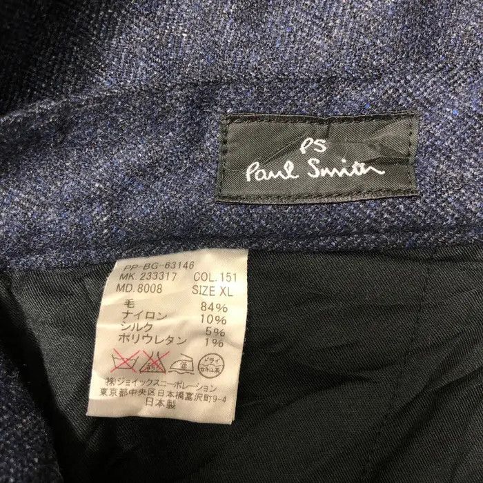 Paul Smith PAUL SMITH LONDON PS Collection Blue Casual Pant Slack Size US 36 / EU 52 - 4 Thumbnail