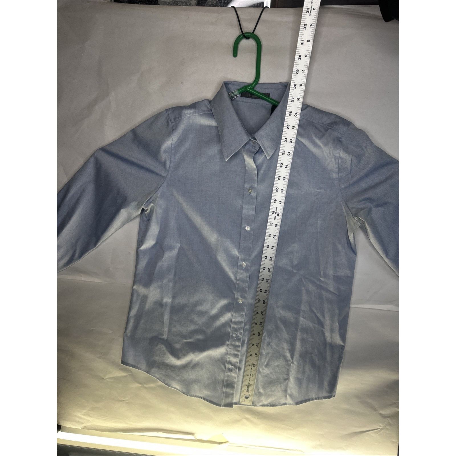 Liz Claiborne Liz Claiborne Men Vintage Long Sleeve Shirt - Blue - Size 8 Size M / US 6-8 / IT 42-44 - 4 Thumbnail