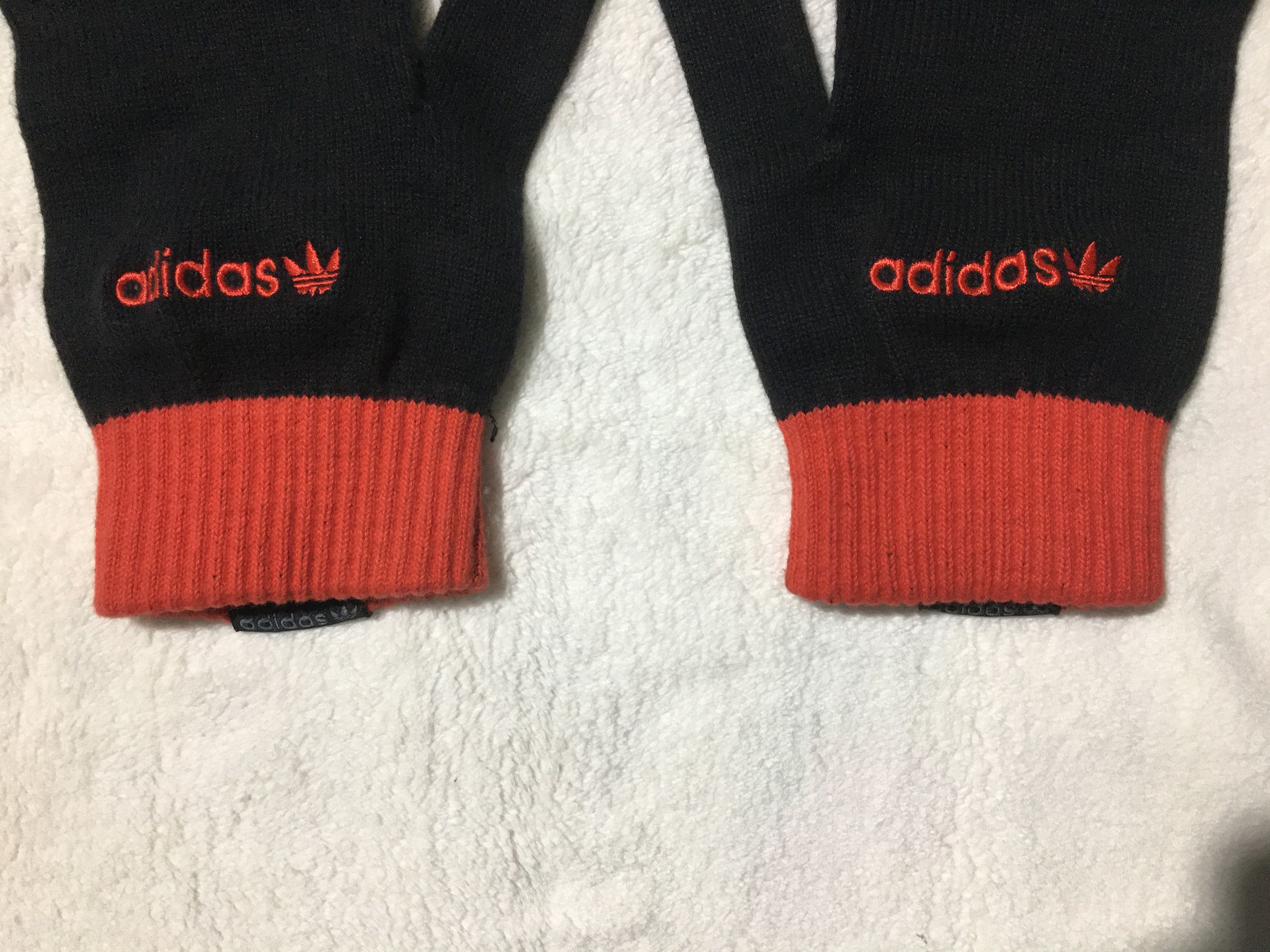 Adidas ADIDAS GLOVES STREETWEAR CASUAL Y2K 90s Size ONE SIZE - 2 Thumbnail