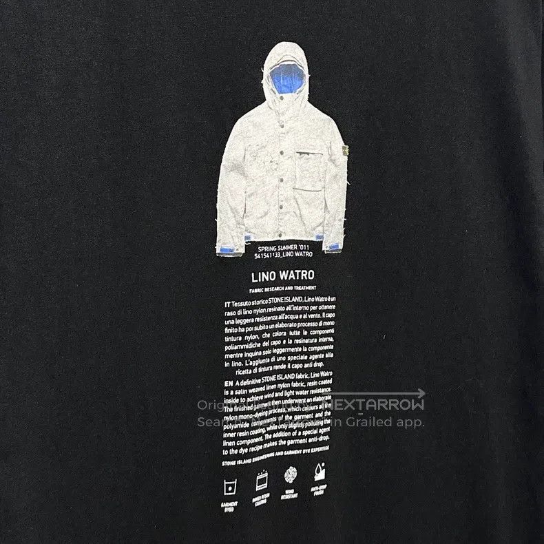 Stone Island Stone Island File Short Sleeve T-Shirt Black S Size US S / EU 44-46 / 1 - 3 Thumbnail
