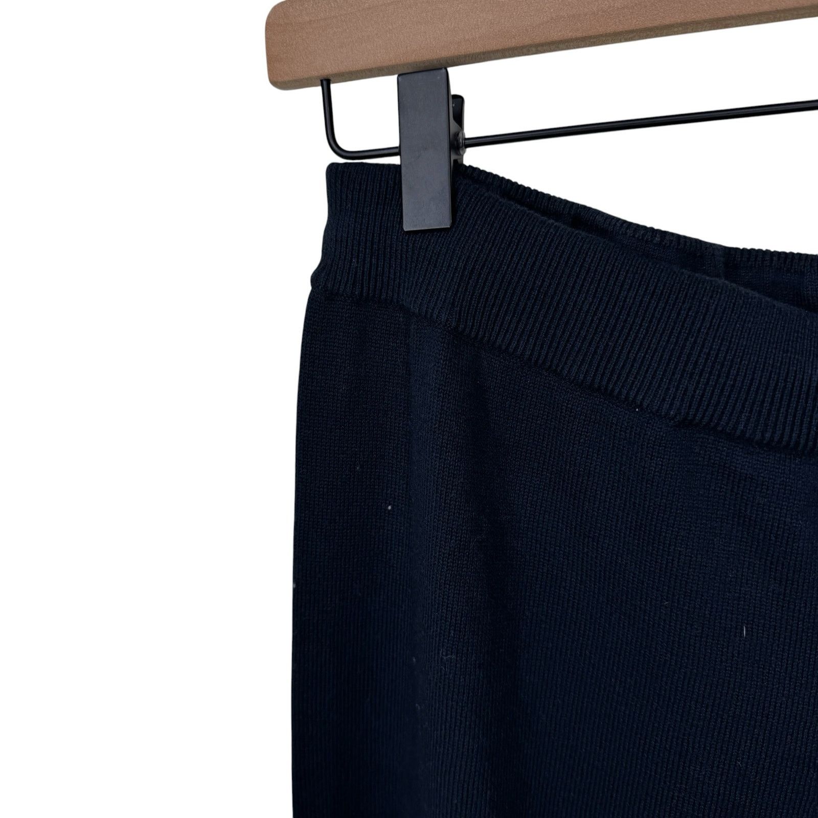 Jonathan Simkhai SIMKHAI Cotton Cashmere Joggers Midnight Blue Size Medium Size 28" / US 6 / IT 42 - 7 Thumbnail