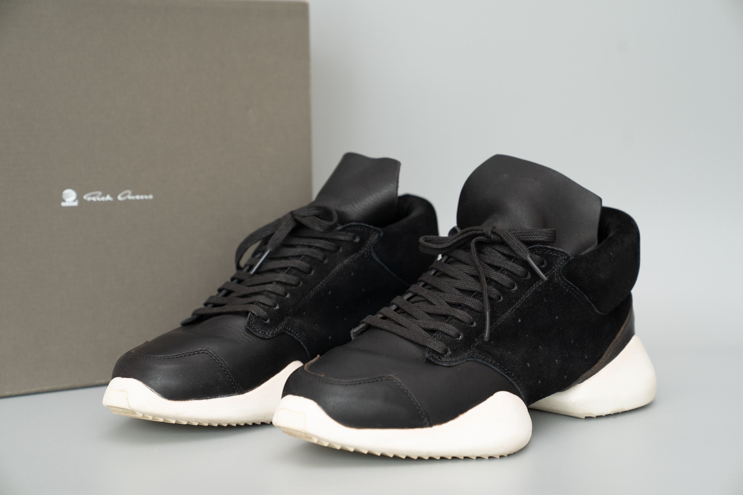 Adidas × Rick Owens Rick Owens RUNNER Size US 8.5 / EU 41-42 - 8 Thumbnail