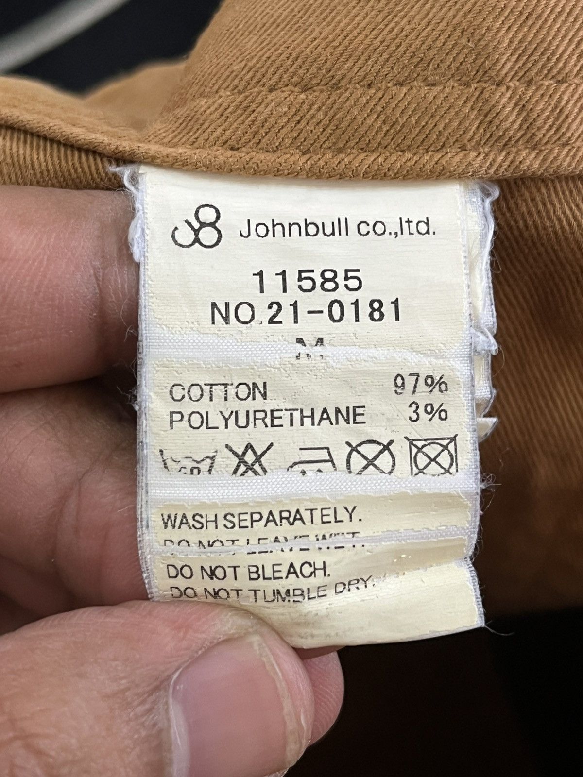 Japanese Brand × Johnbull Vintage Johnbull Brown Cargo Denim Size US 32 / EU 48 - 11 Thumbnail