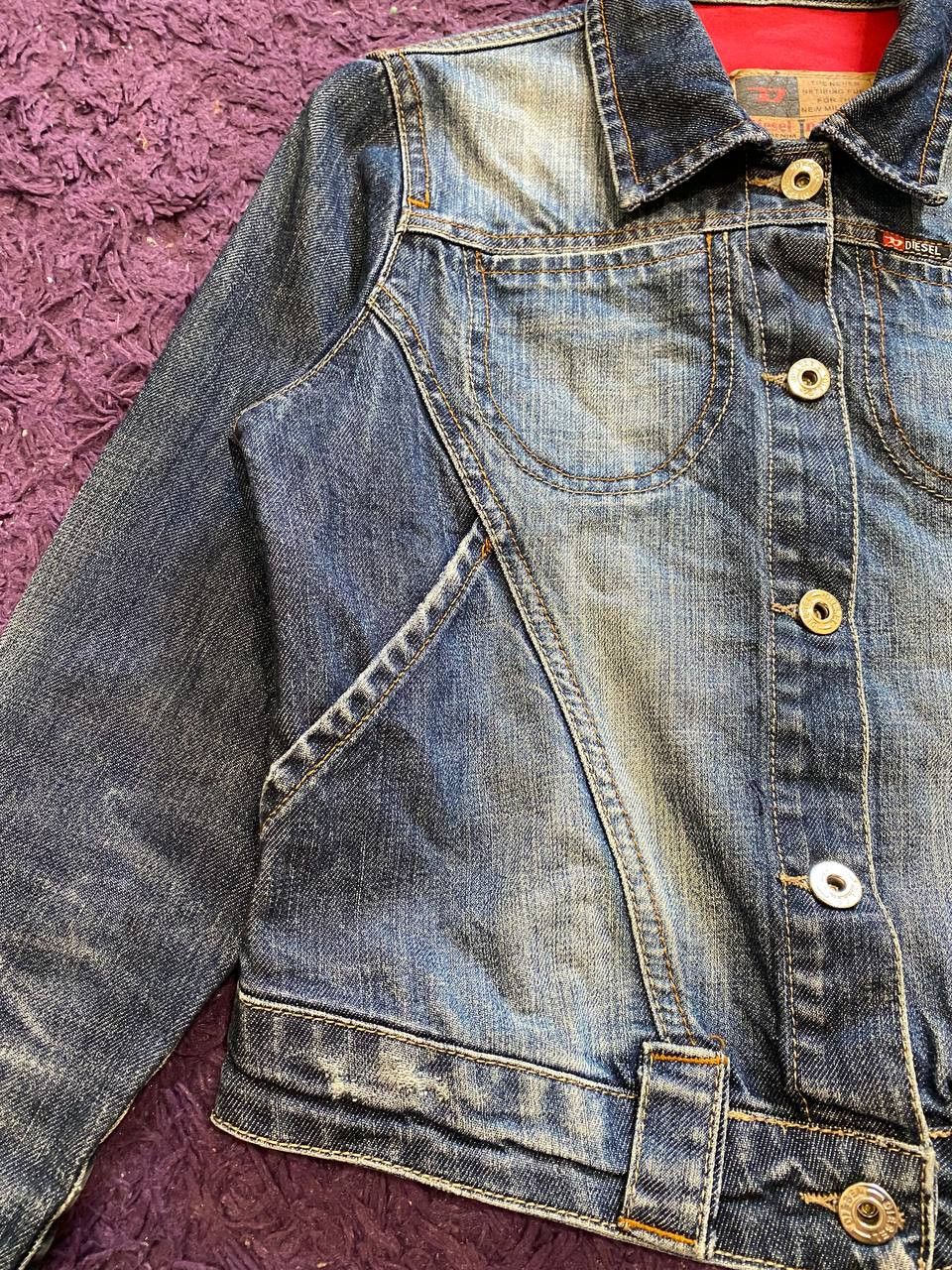 Diesel Diesel Button Up Denim Jacket STREETWEAR Size M / US 6-8 / IT 42-44 - 11 Thumbnail