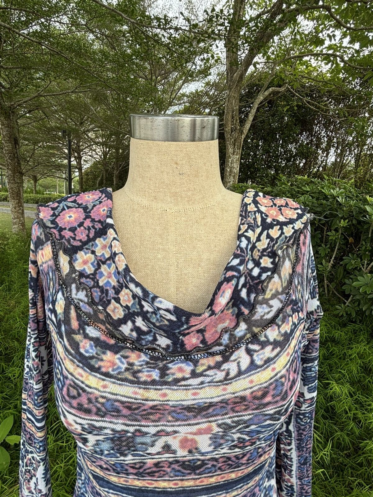 Other Vintage 'La Petite Française' mesh top Size M / US 6-8 / IT 42-44 - 2 Thumbnail
