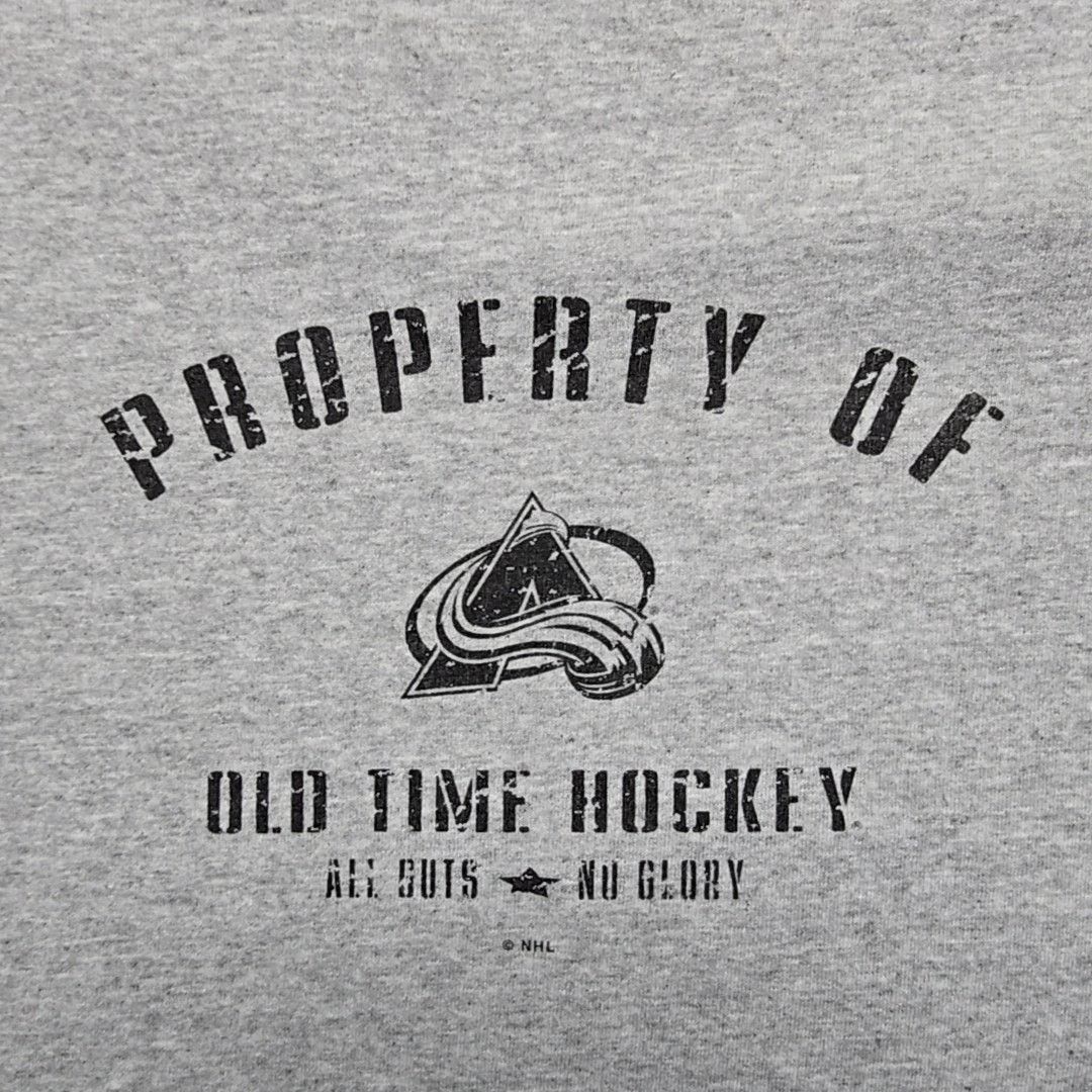 Vintage Vintage Avalanche NHL Hockey Shirt Graphic Gray XXL Tee Y2K Size US XXL / EU 58 / 5 - 7 Thumbnail