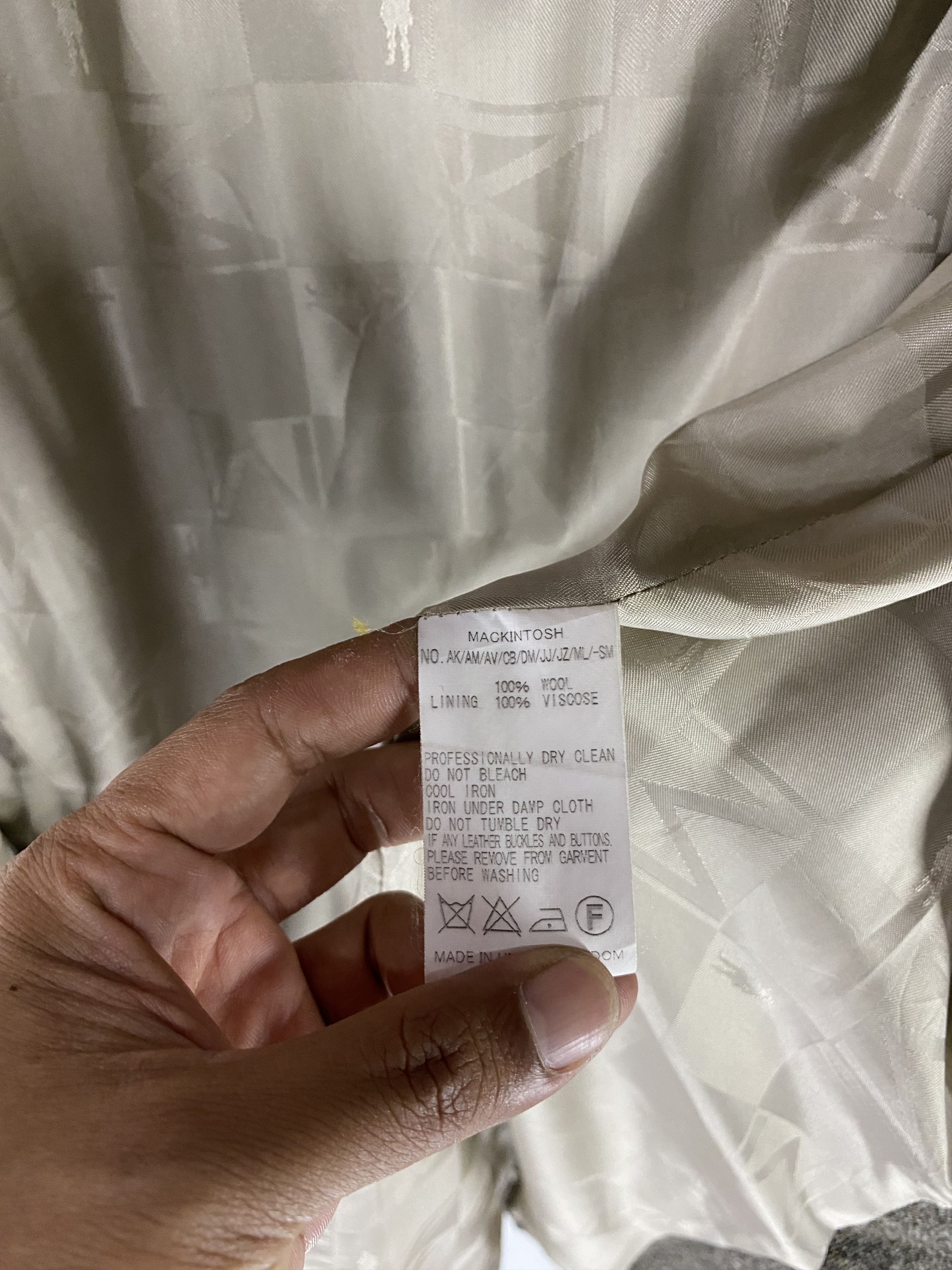 Designer × Mackintosh Mackintosh double breasted wool coat Size US XS / EU 42 / 0 - 10 Thumbnail