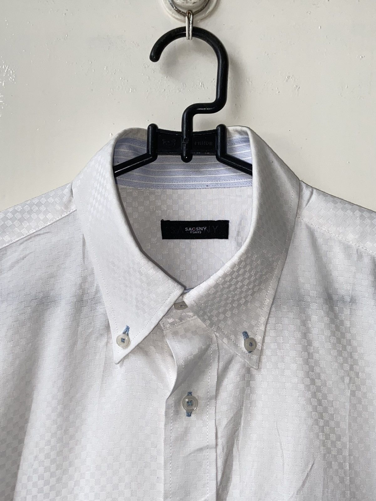 Designer × Japanese Brand × Yohji Yamamoto SACSNY Y’SACCS White Shirt Size US L / EU 52-54 / 3 - 13 Thumbnail