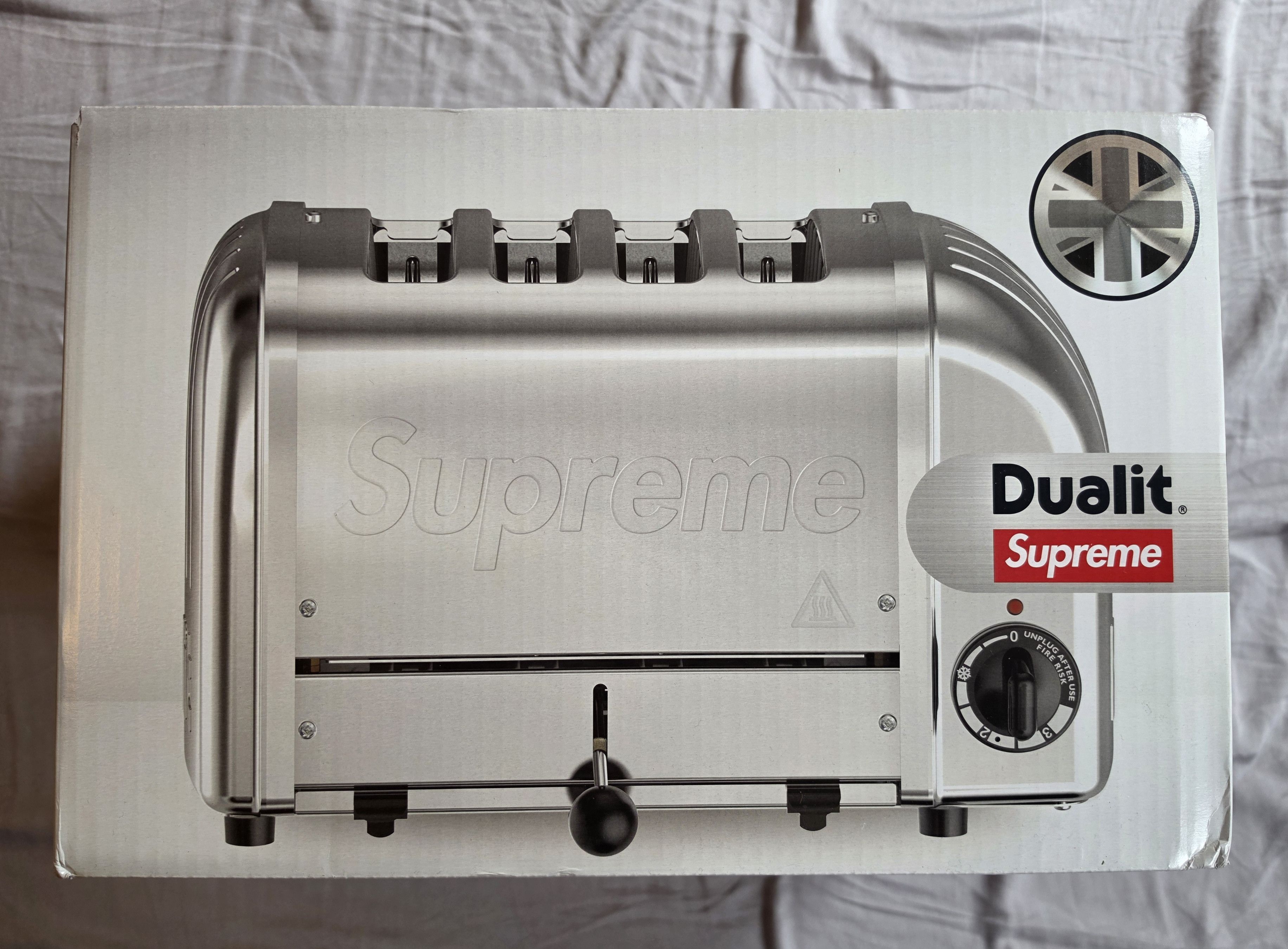 Supreme Supreme Dualit 4-Slice Toaster Silver Size ONE SIZE - 5 Thumbnail