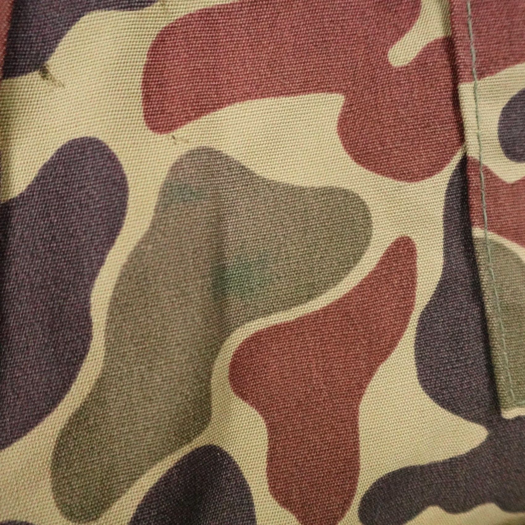 SafTbak VINTAGE Saf-T-Bak Vest Mens Large Duck Camo Hunting Game Pouch Shooting USA 70s Size US L / EU 52-54 / 3 - 4 Thumbnail