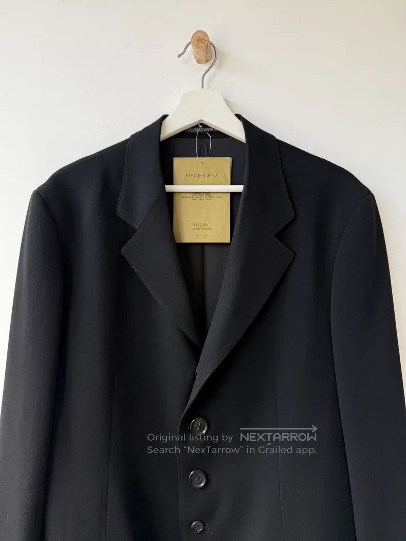 Yohji Yamamoto Yohji Yamamoto 22 AW Mainline Show Wool Suit Jacket Size US M / EU 48-50 / 2 - 6 Thumbnail