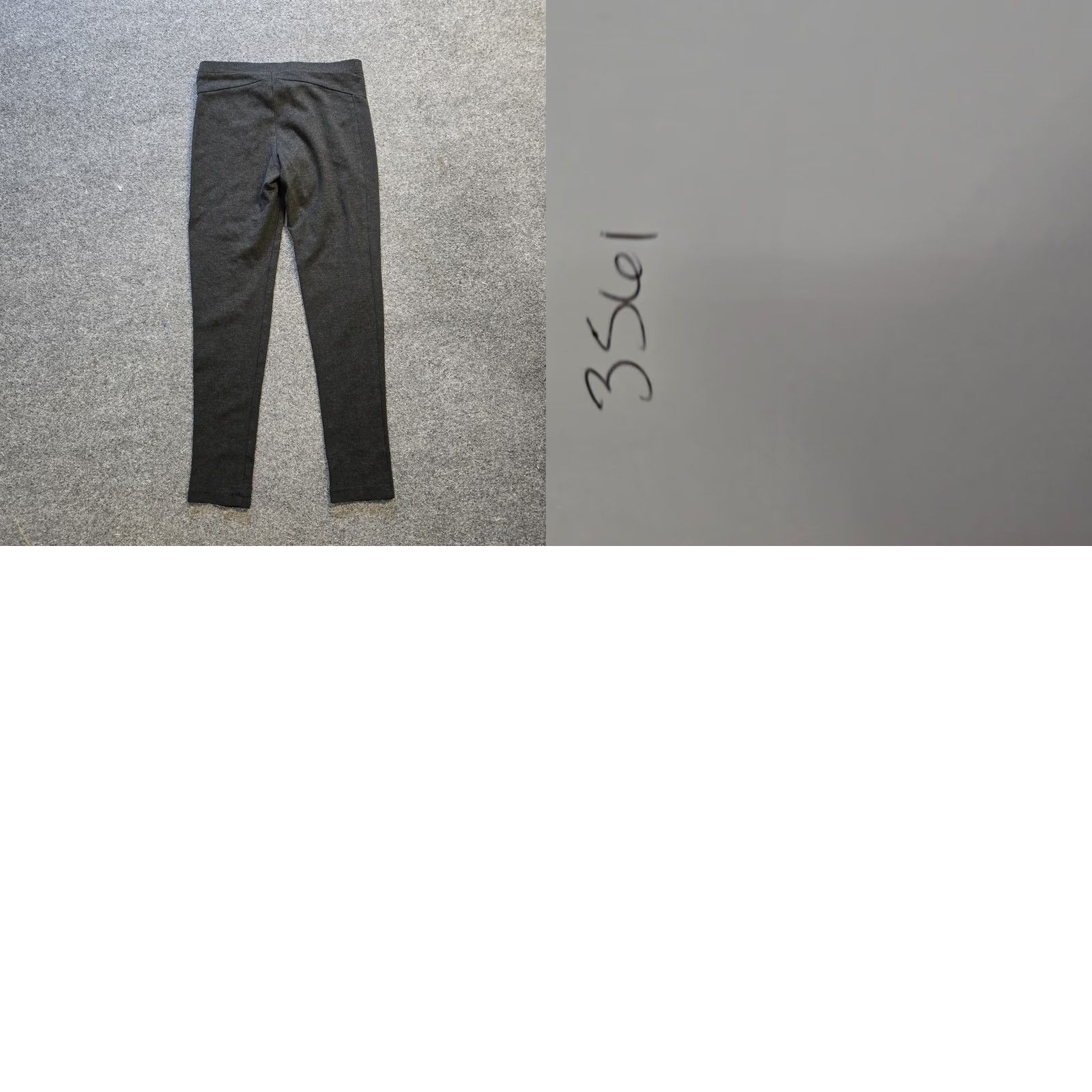 Theory Theory Pants Womens Size Small Gray Skinny Leggings Stretch Pull On Casual Basic Size 28" / US 6 / IT 42 - 8 Thumbnail