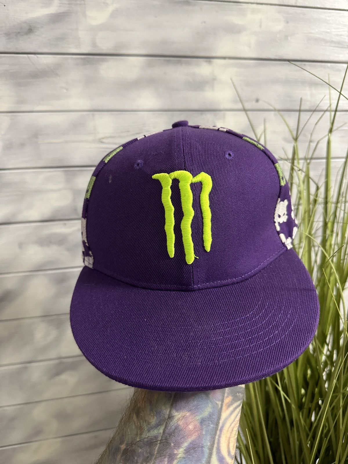 Other Rare Cap Monster Energy Skull Monogram Size ONE SIZE - 2 Thumbnail