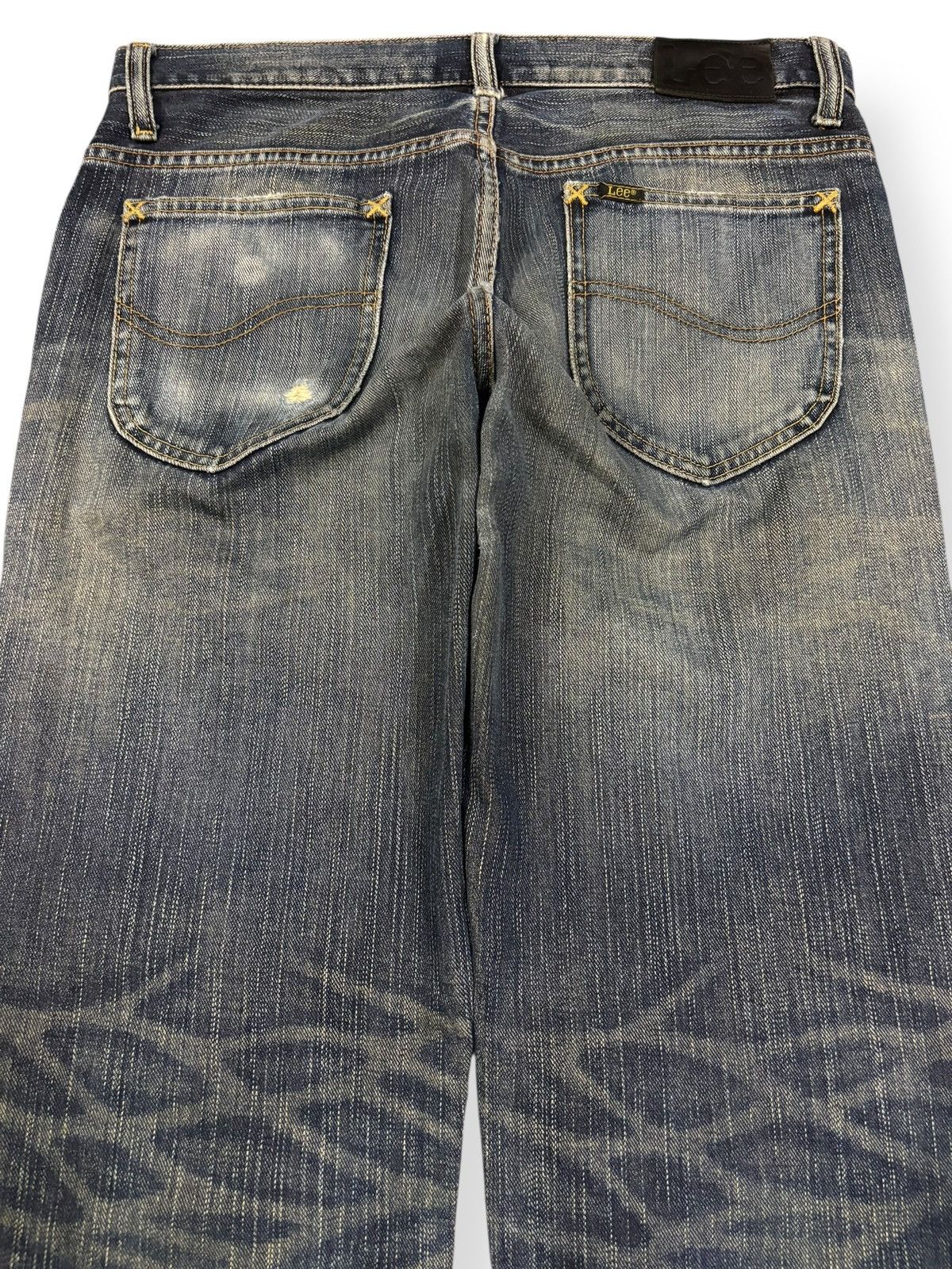 Lee Vintage Lee Riders Japan Faded Whiskers Clawmark Jeans Size US 32 / EU 48 - 8 Thumbnail