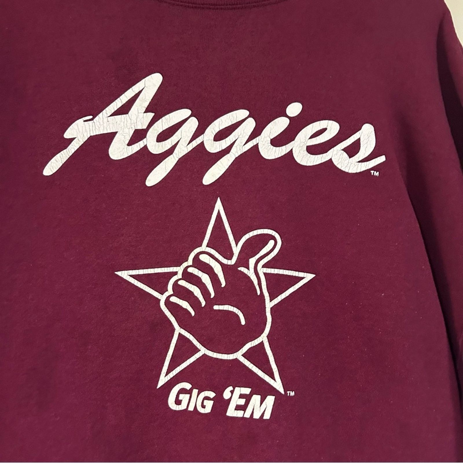 Other Vintage Texas A&M Aggies Gig ‘Em Sweatshirt Size US XL / EU 56 / 4 - 2 Thumbnail