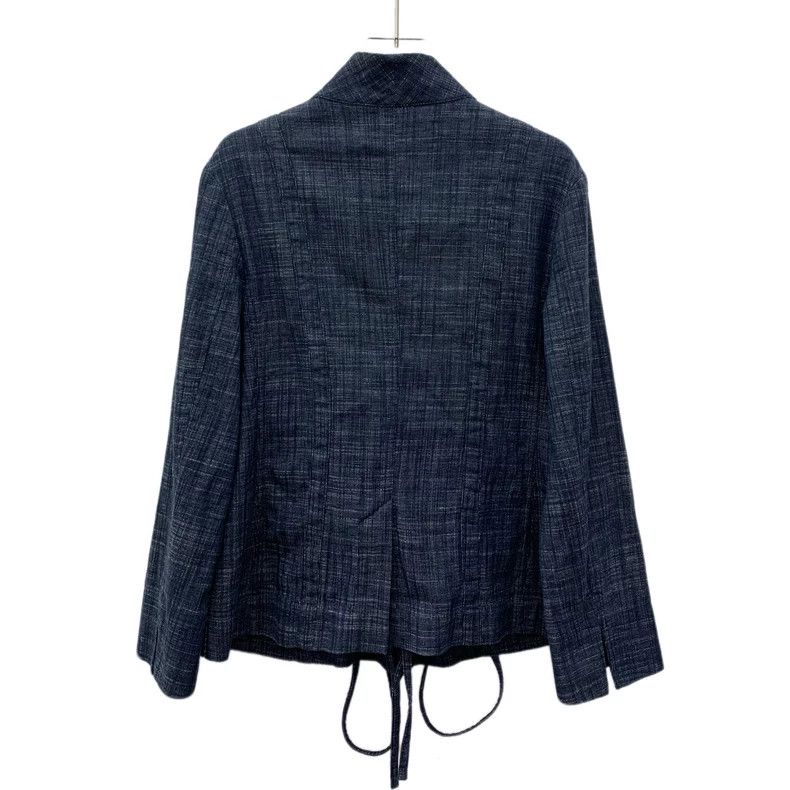 Dior Dior Dark blue cotton blend tie long-sleeved suit 2506-Next Size S / US 4 / IT 40 - 2 Thumbnail