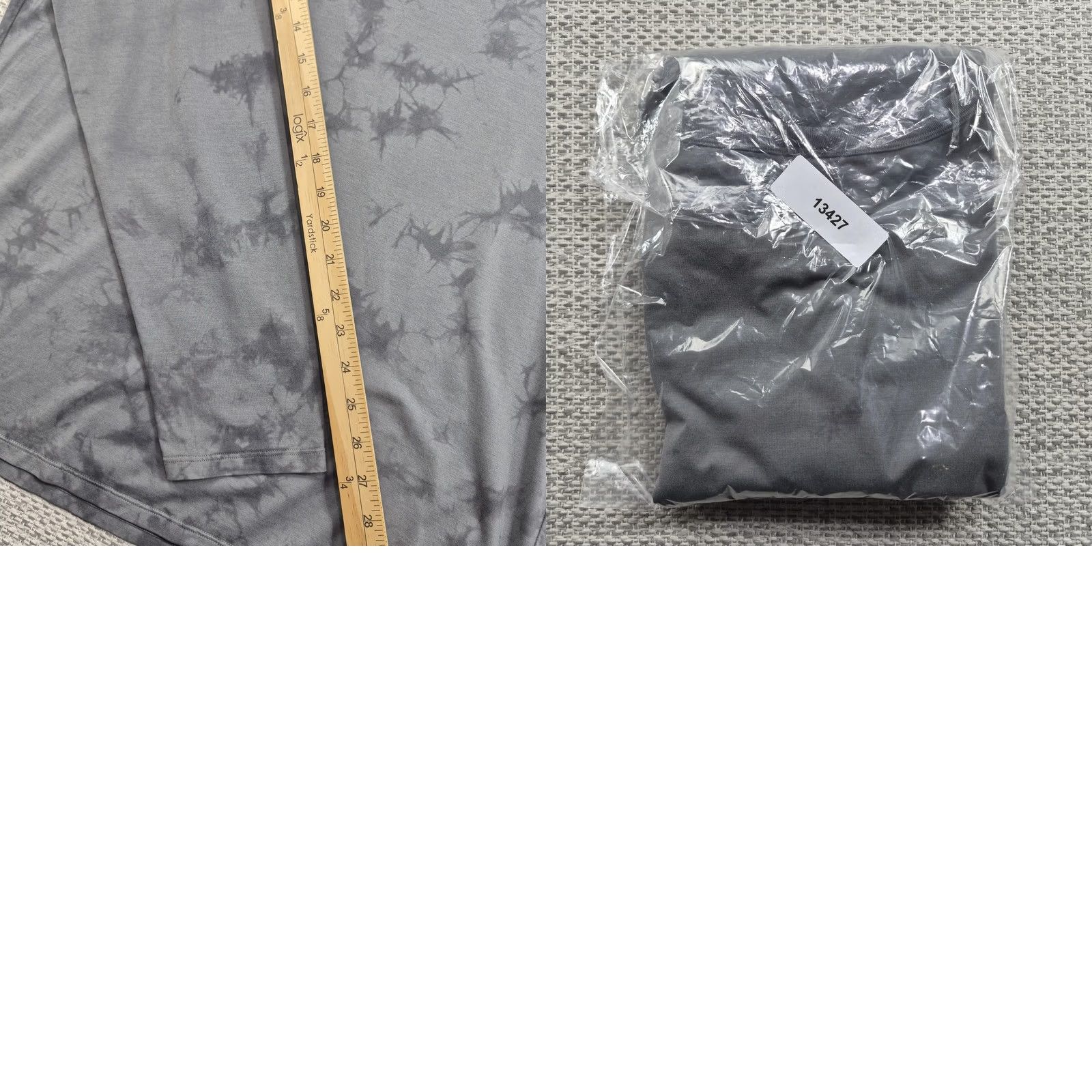 Lululemon Lululemon Shirt Mens L/XL Gray Batik Long Sleeve Athletic Performance Tee Top Size US XL / EU 56 / 4 - 9 Thumbnail