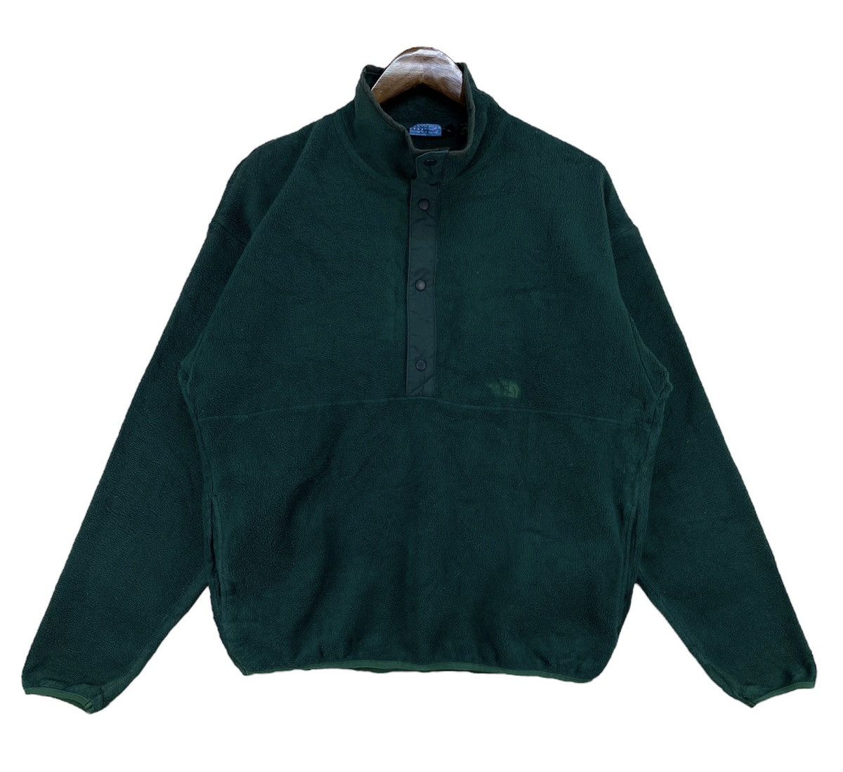 The North Face Vtg The North Face Snap Button Fleece Size US L / EU 52-54 / 3 - 1 Thumbnail
