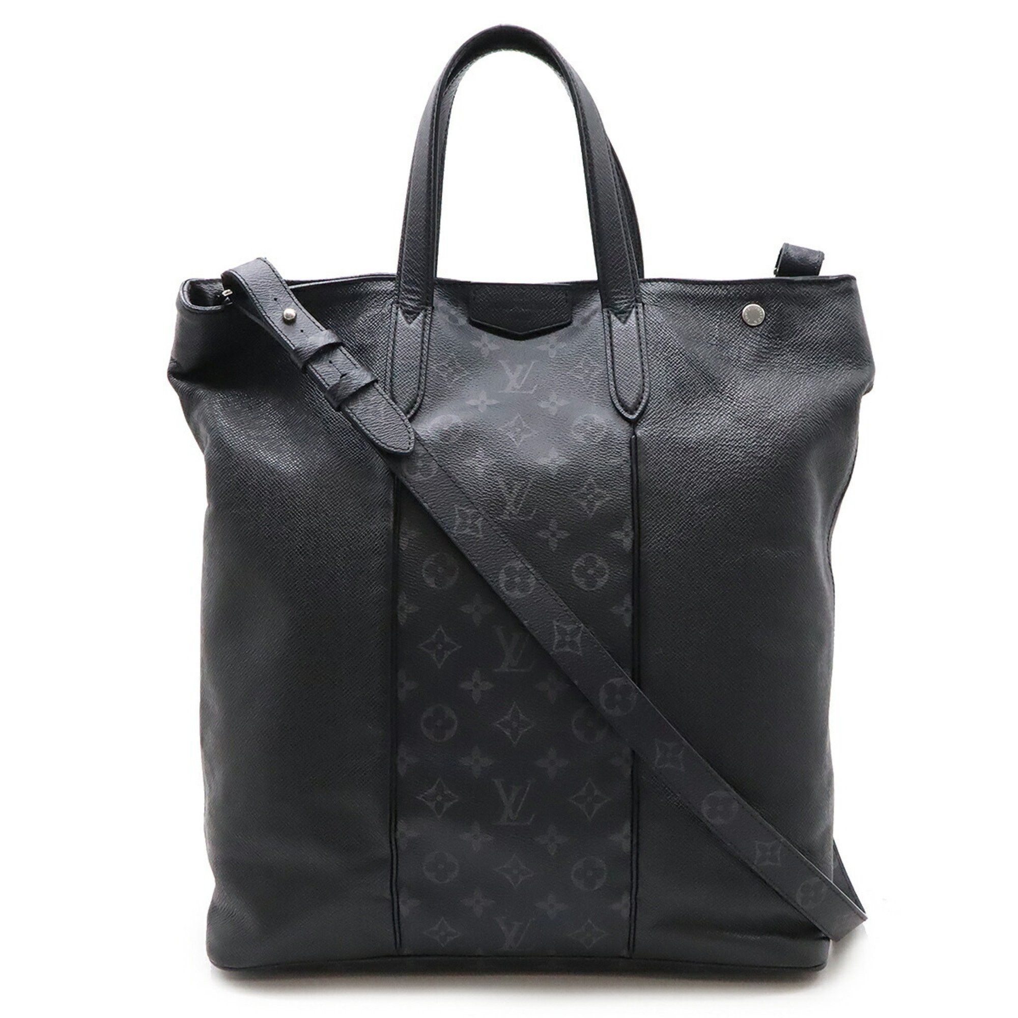 Louis Vuitton Taigarama Eclipse City Tote Bag Large Shoulder Strap M30431, Women's